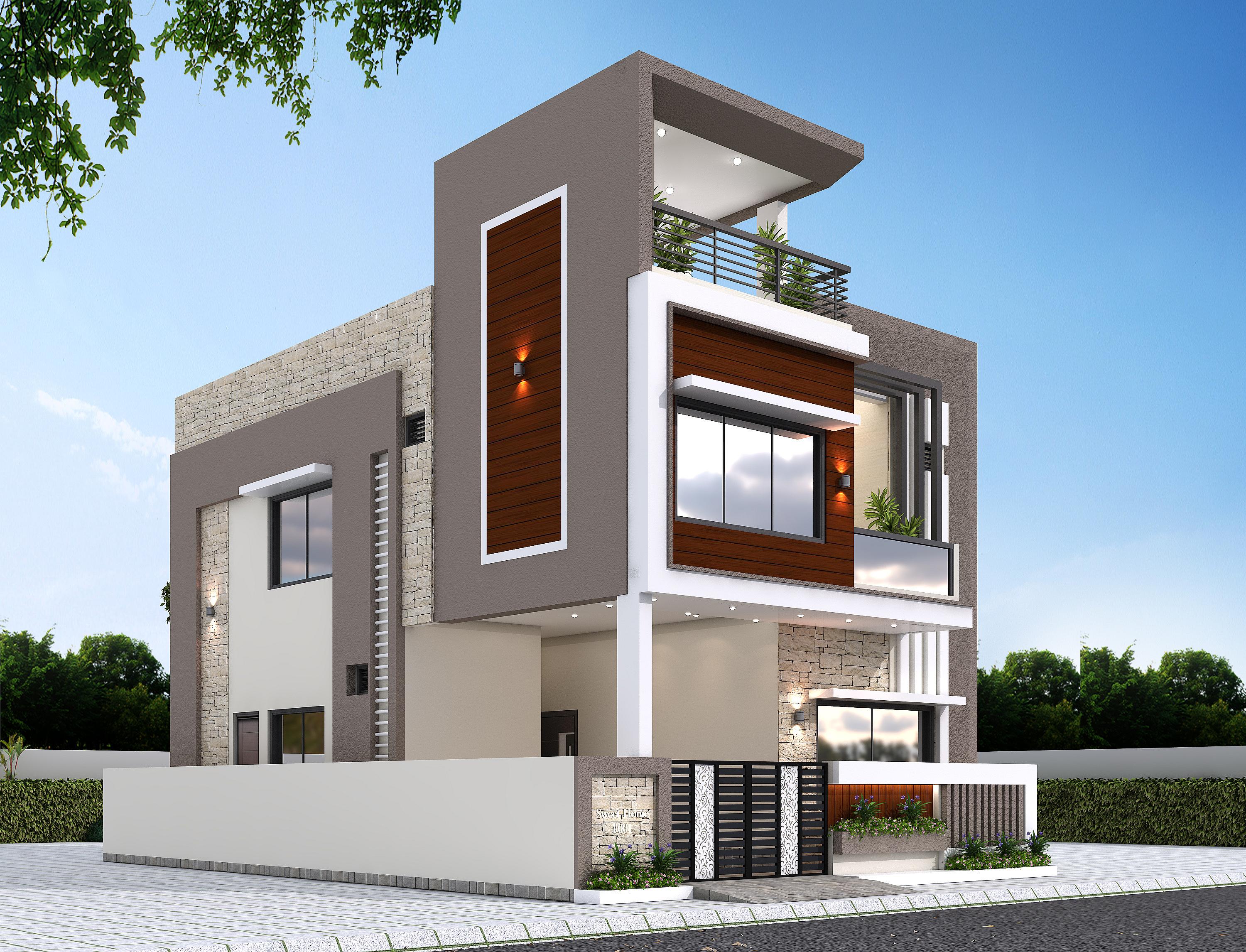 32X40 house plan- 1280 sqft Residential house design At Somalialand thumbnail 3 — Project ID 6195