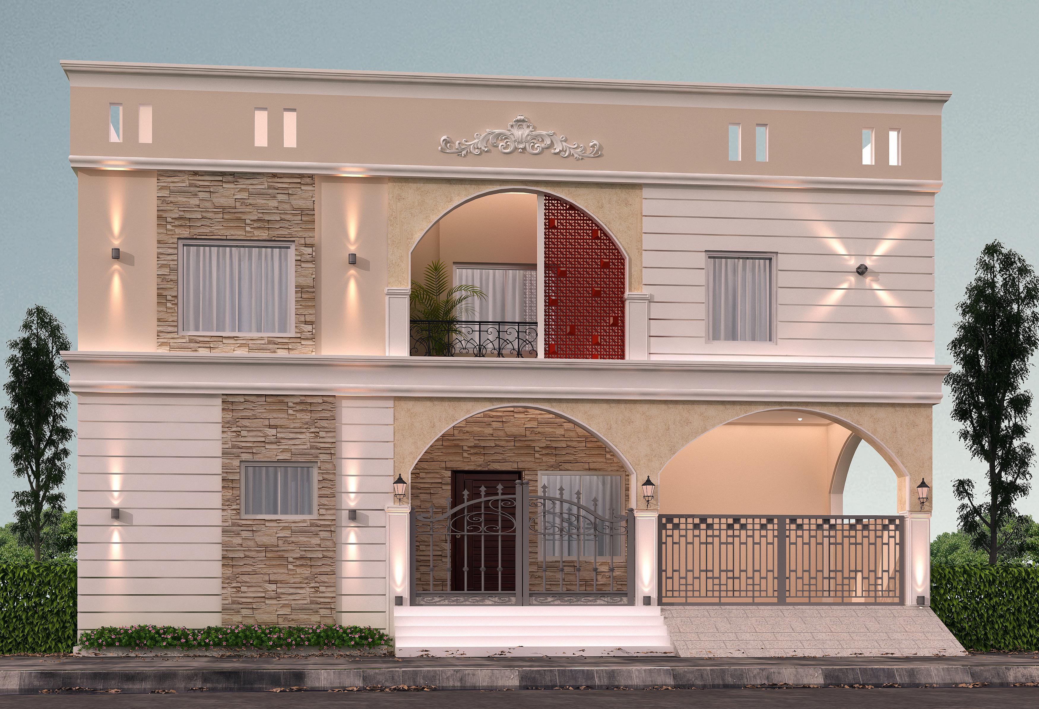 45X40 house plan- 1800 sqft Residential house design At ASHOK VATIKA — photo 1 — Project ID 6201