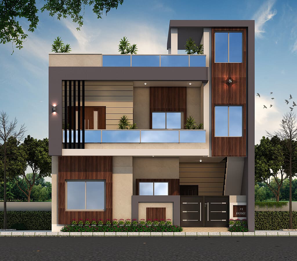 32X32 house plan- 1024 sqft Residential house design At Gurgaon [HR]