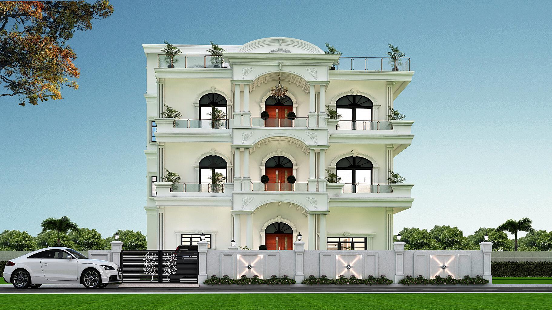60X120 House Plan- 7200 sq ft Residential House Design at Vrindavan thumbnail 2 — Project ID 6365