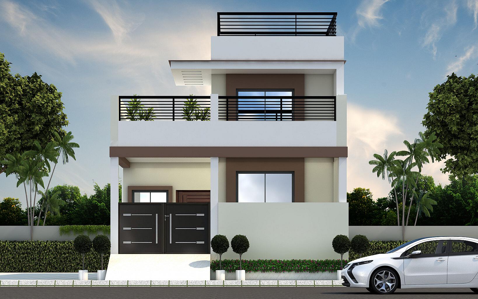 46X52 house plan- 2392 sqft Residential house design At Tijara [RJ]