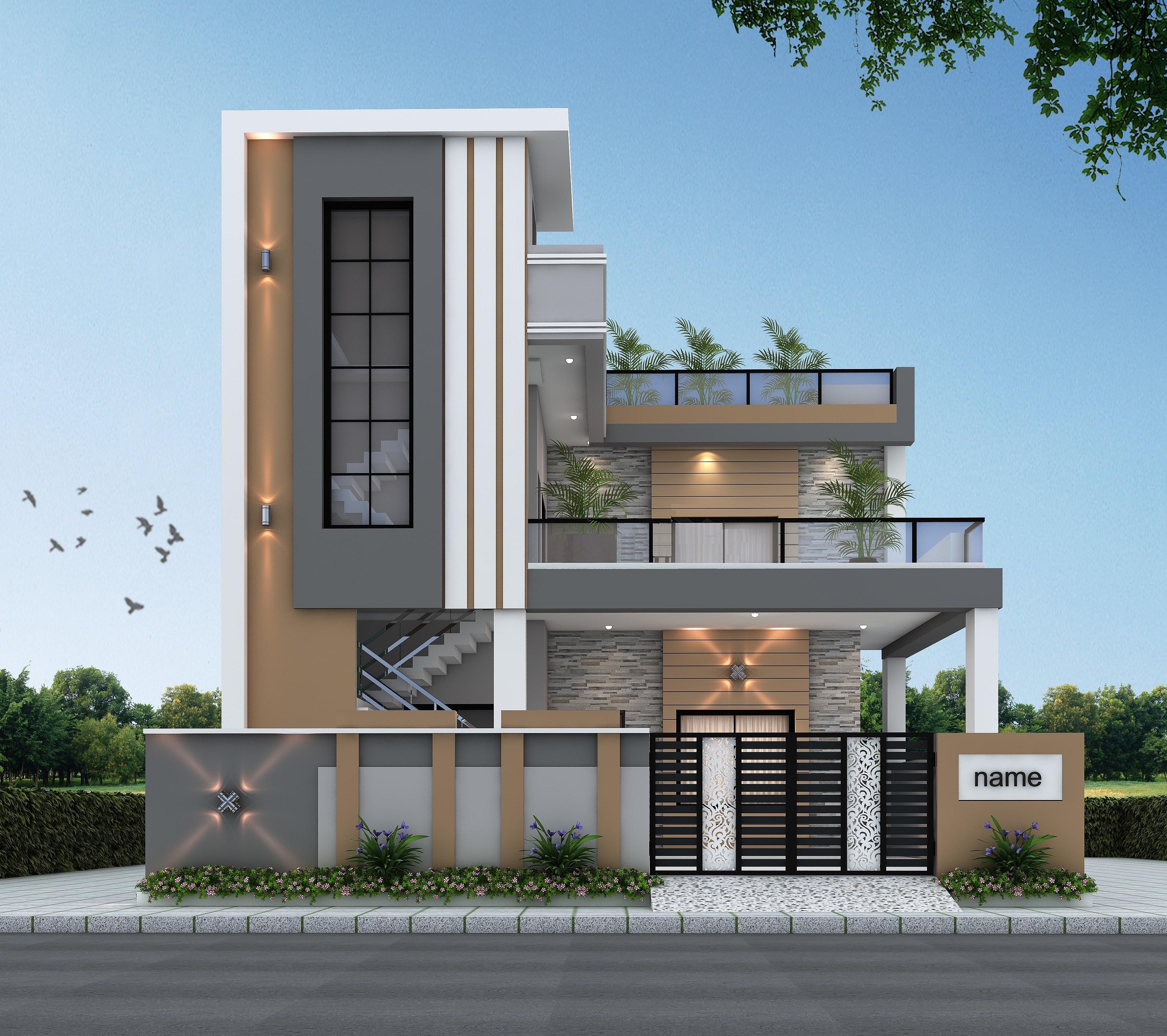 33X60 house plan- 180 sqft Residential house design At Hardwar — photo 1 — Project ID 6383