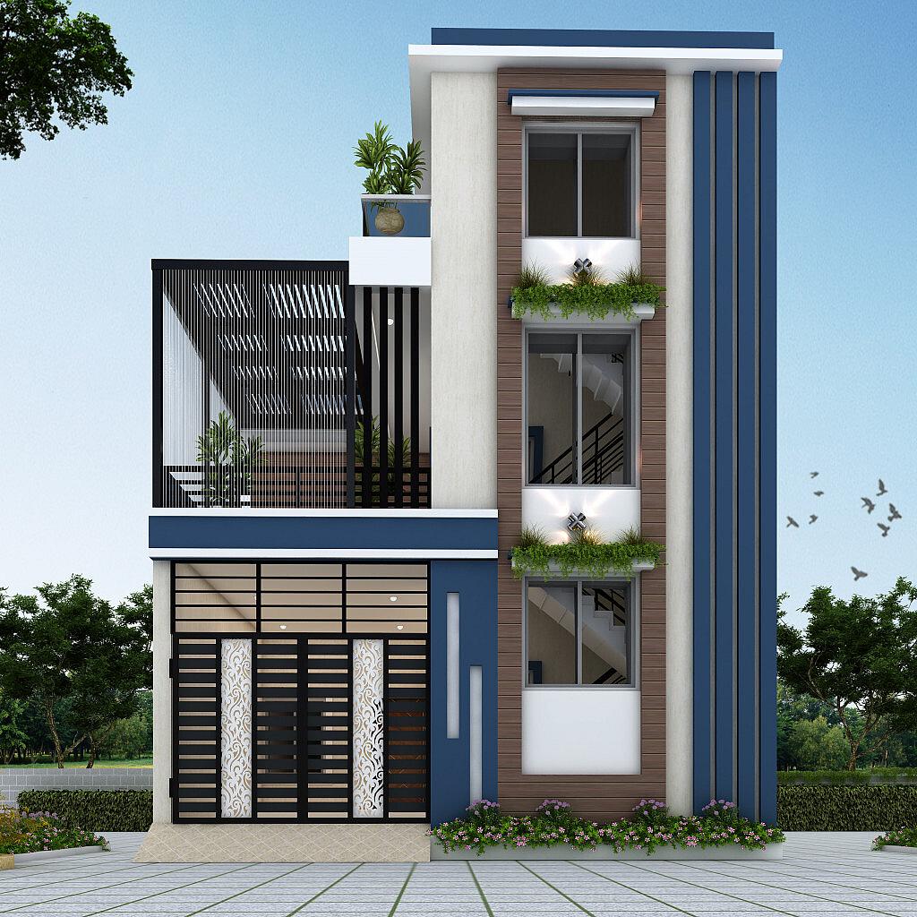 25X60 house plan- 120 sqft Residential house design At Bulandshahr thumbnail 1 — Project ID 6390