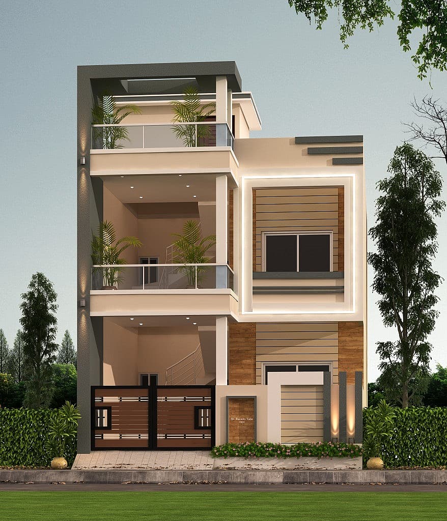 22X60 house plan- 1320 sqft Residential house design At Jaipur [RJ]