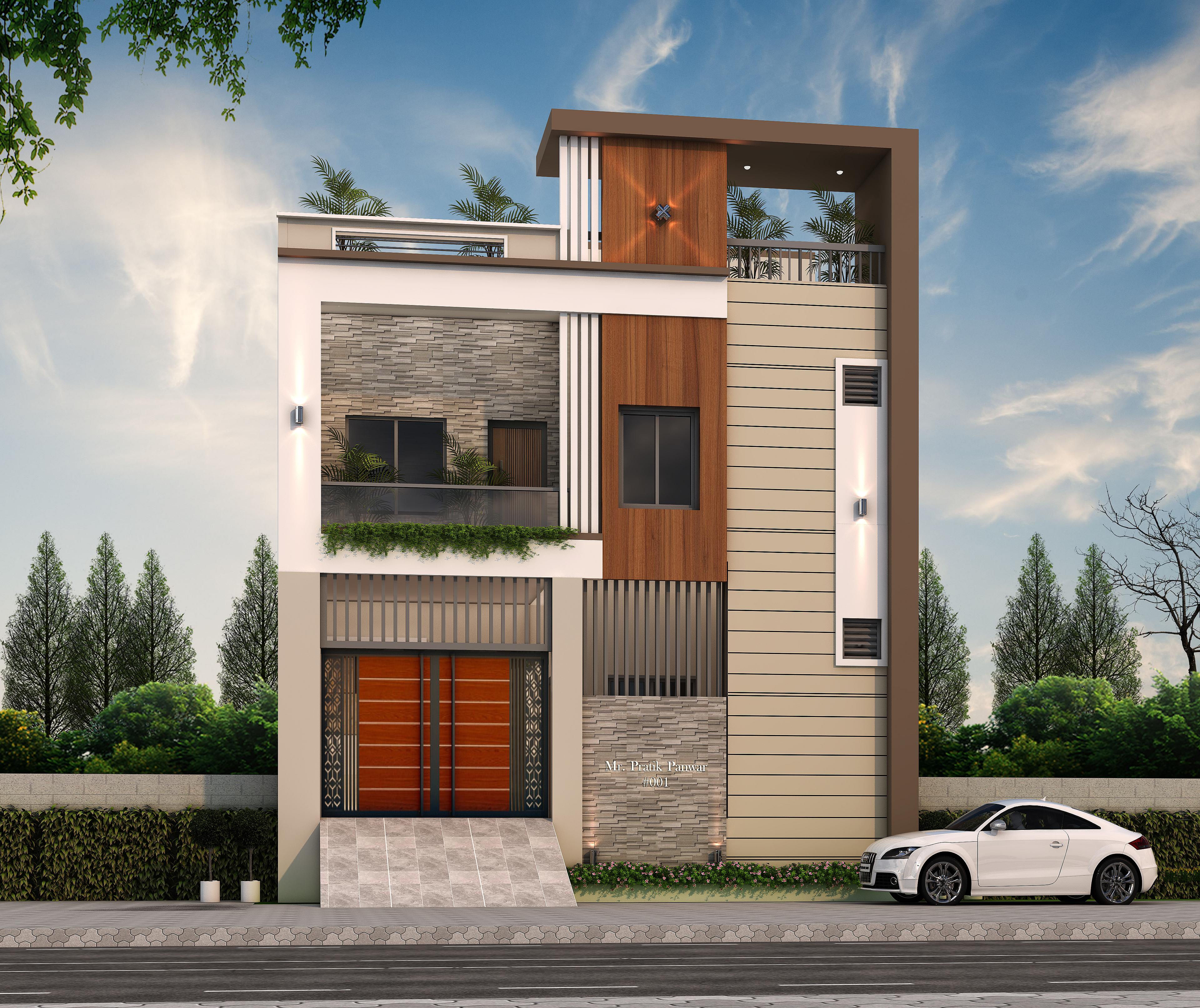 30X55 house plan- 1650 sqft Residential house design At Roorkee [UK]