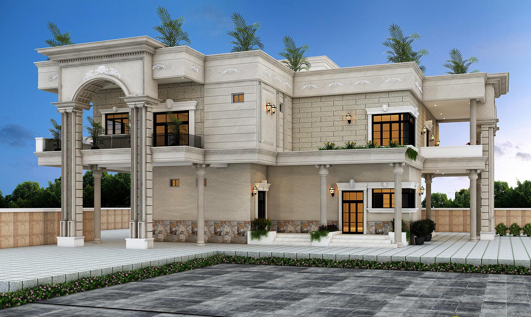100X130 House With Office plan- 13000 sqft Residential Cum Commercial house design At Siwan thumbnail 1 — Project ID 6426