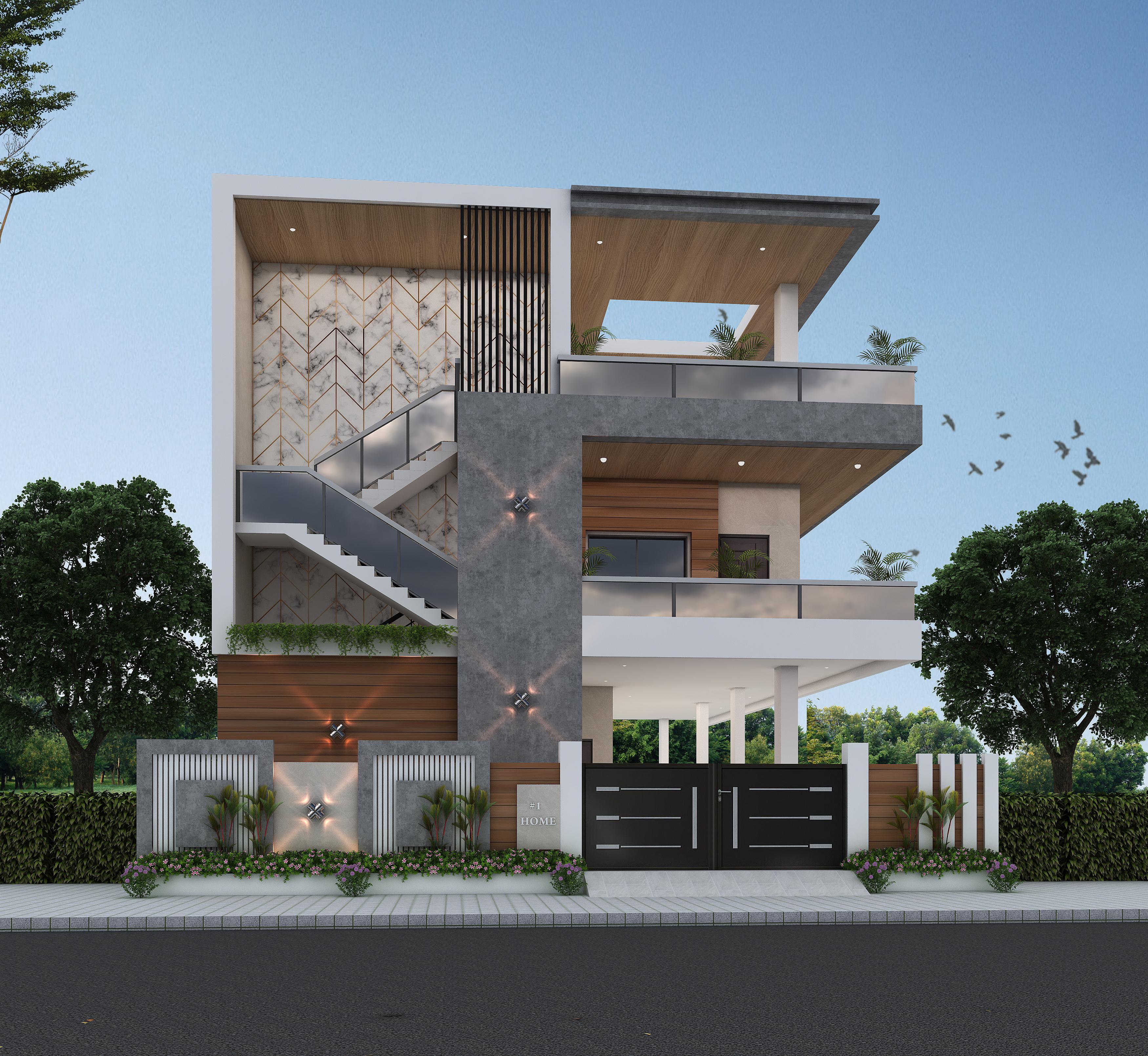 40X60 house plan- 2400 sqft Residential house design At BangaloreNorth [KA]