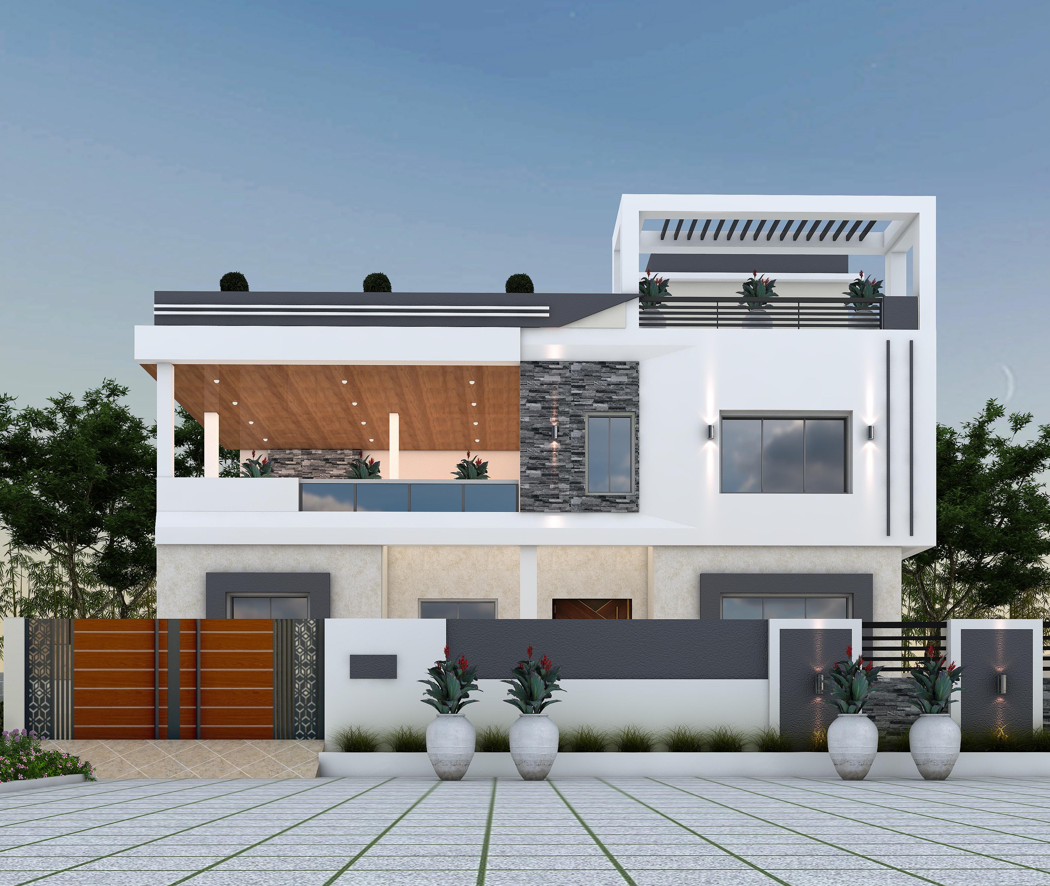 55X60 house plan- 3300 sqft Residential house design At BHAGALPUR [BR]