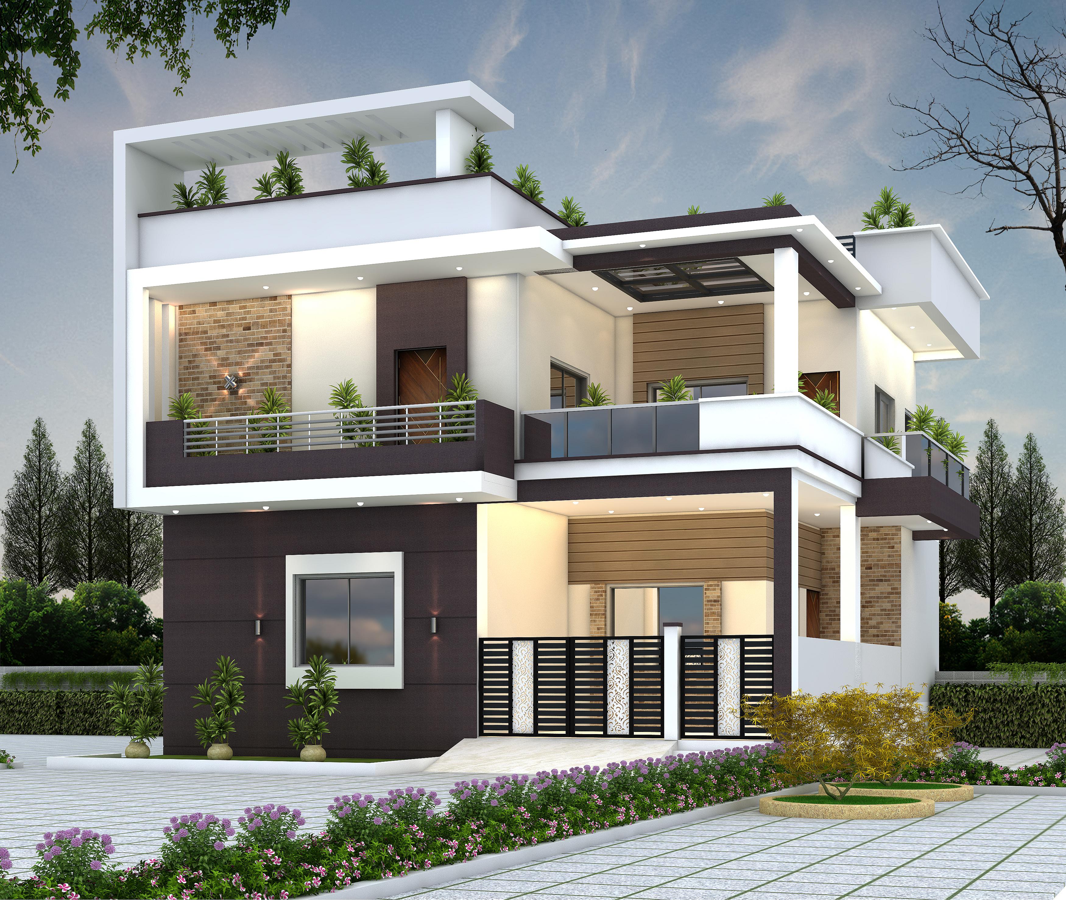 35X42 house plan- 1470 sqft Residential house design At Kulti — photo 1 — Project ID 6452