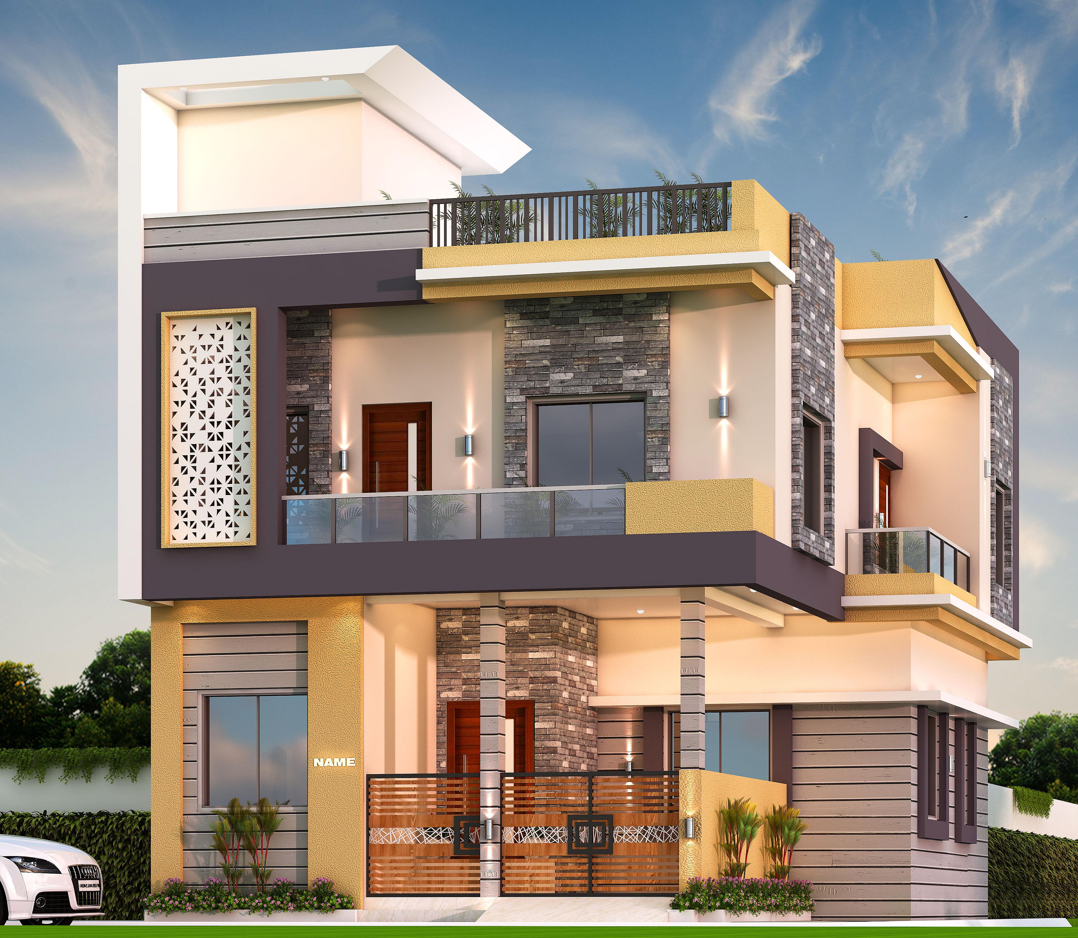 30X40 house plan- 1200 sqft Residential house design At DarjeelingPulbazar [WB]