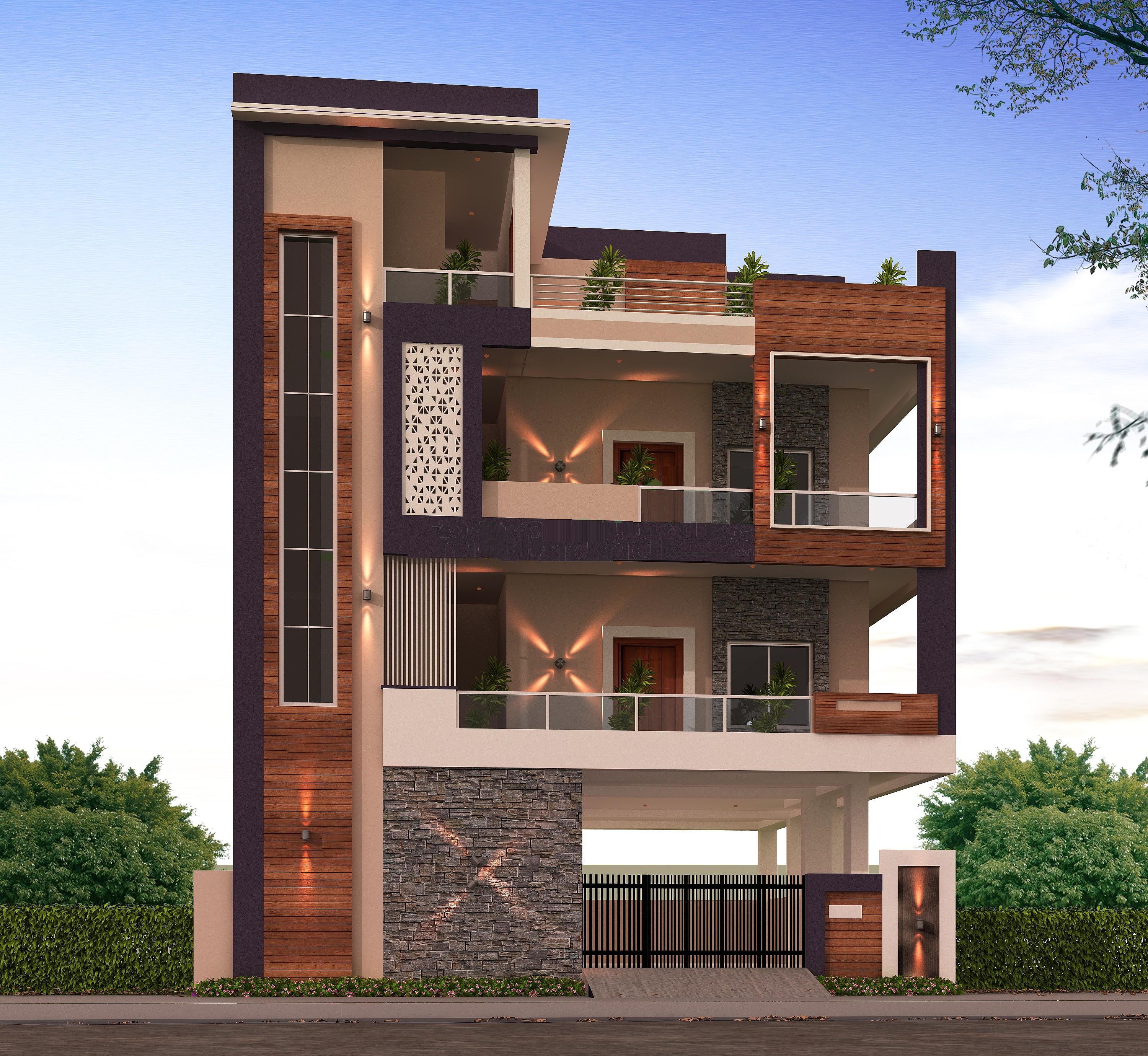 40X45 house plan- 1800 sqft Residential house design At Sangareddy [TG]