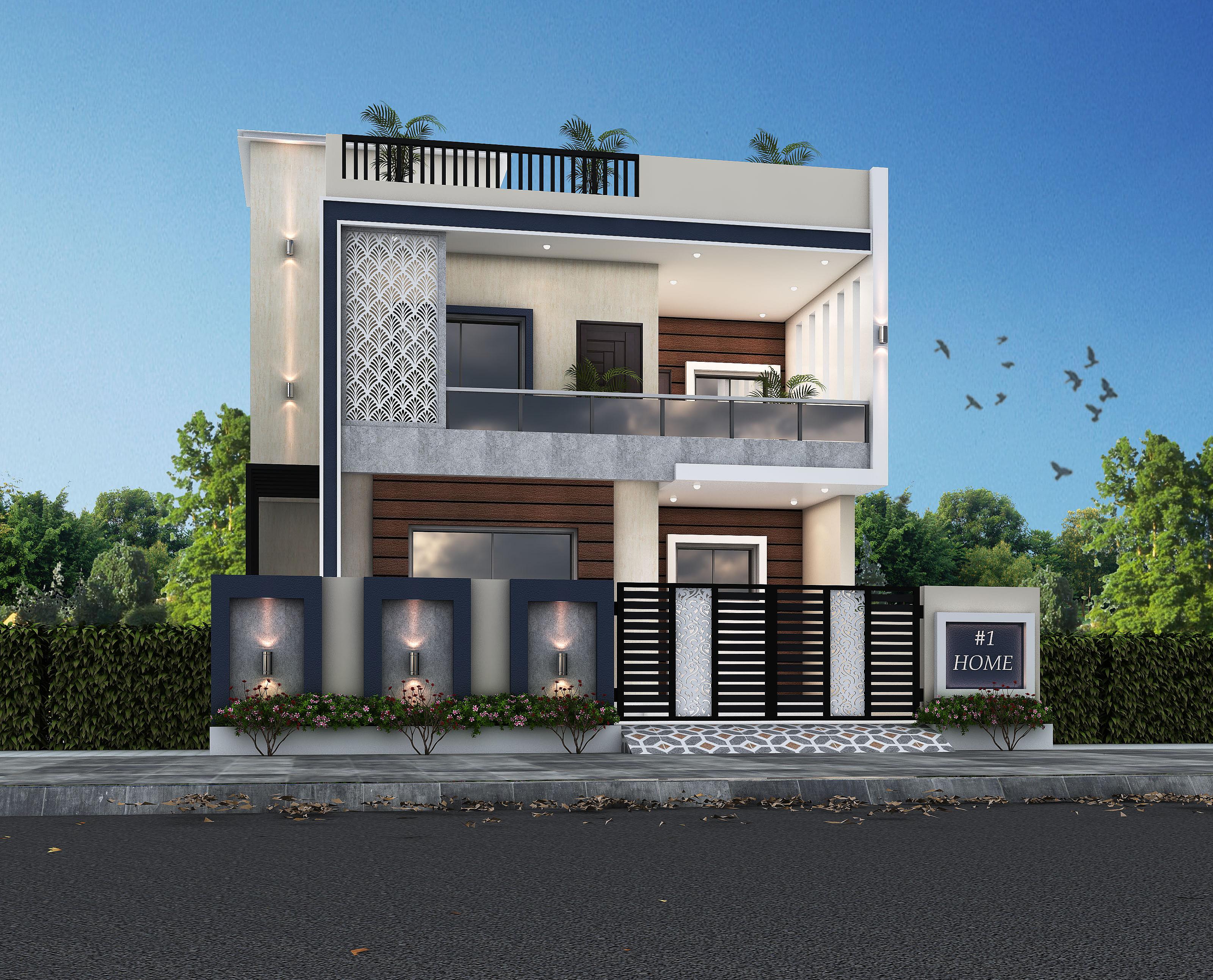 30X60 House Plan- 1800 sq ft Residential House Design at Kota thumbnail 1 — Project ID 6476