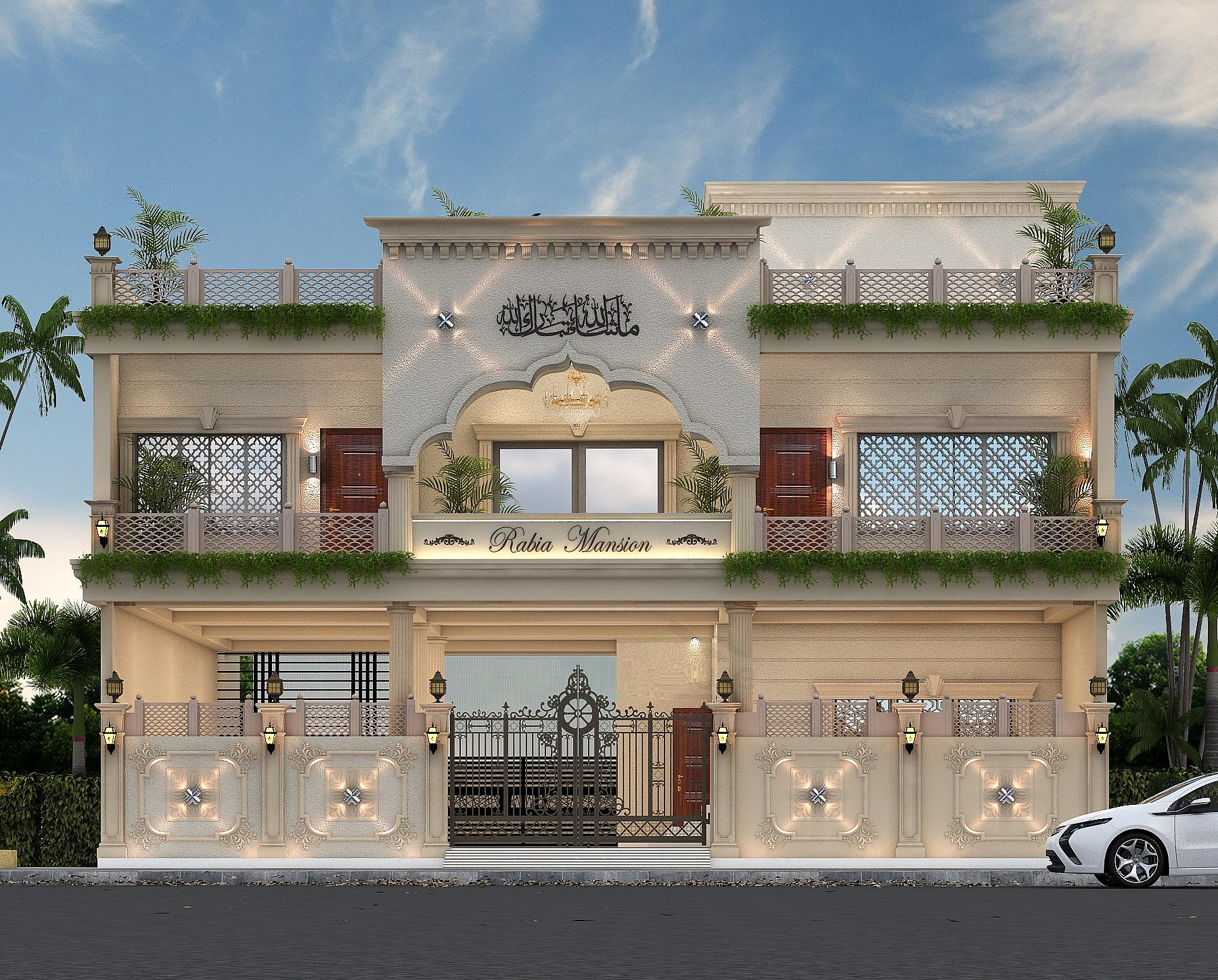 45X40 House Plan- 1800 sq ft Residential House Design at Banda [UP]