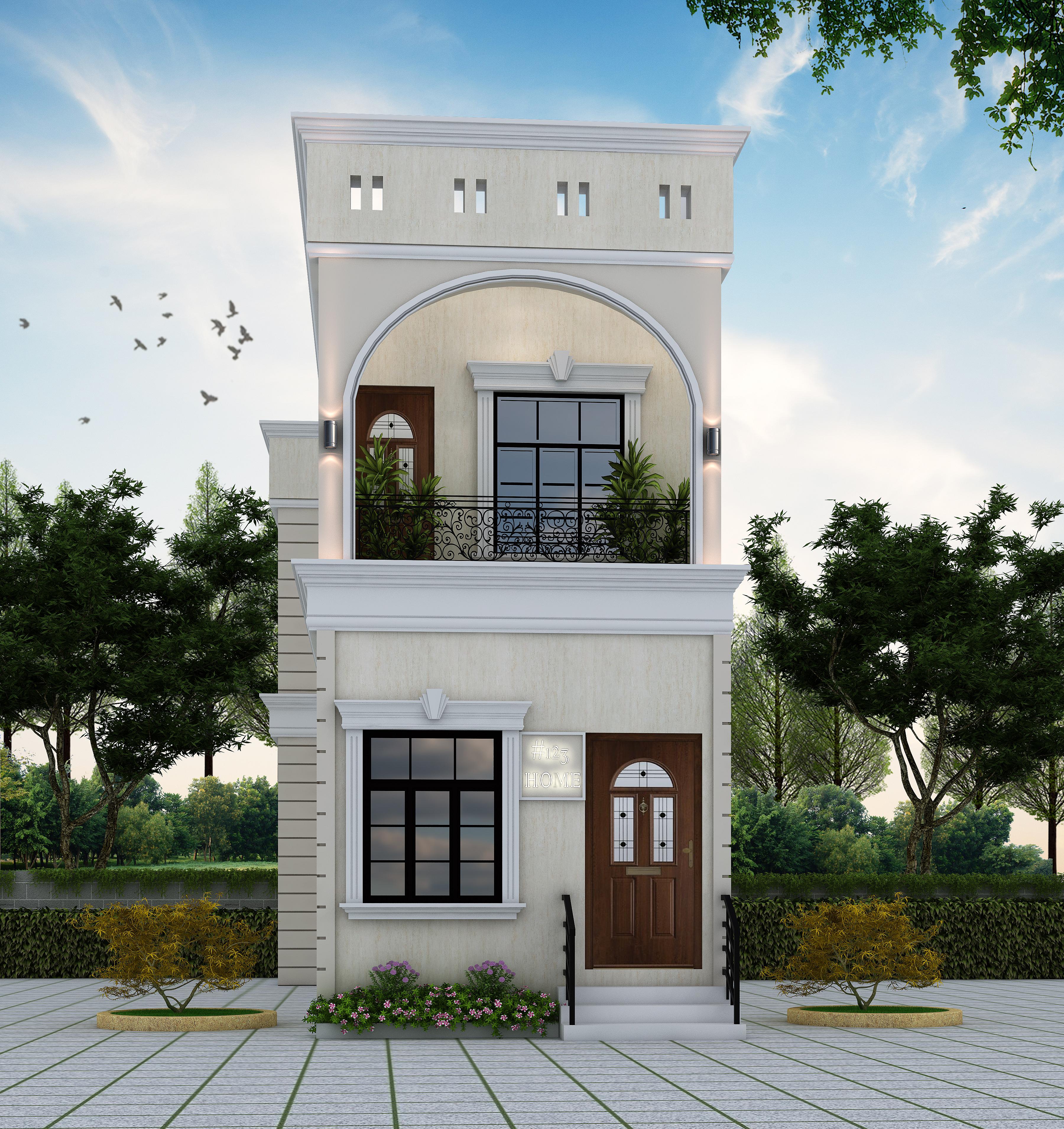 15X55 house plan- 825 sqft Residential house design At Raiganj [WB]