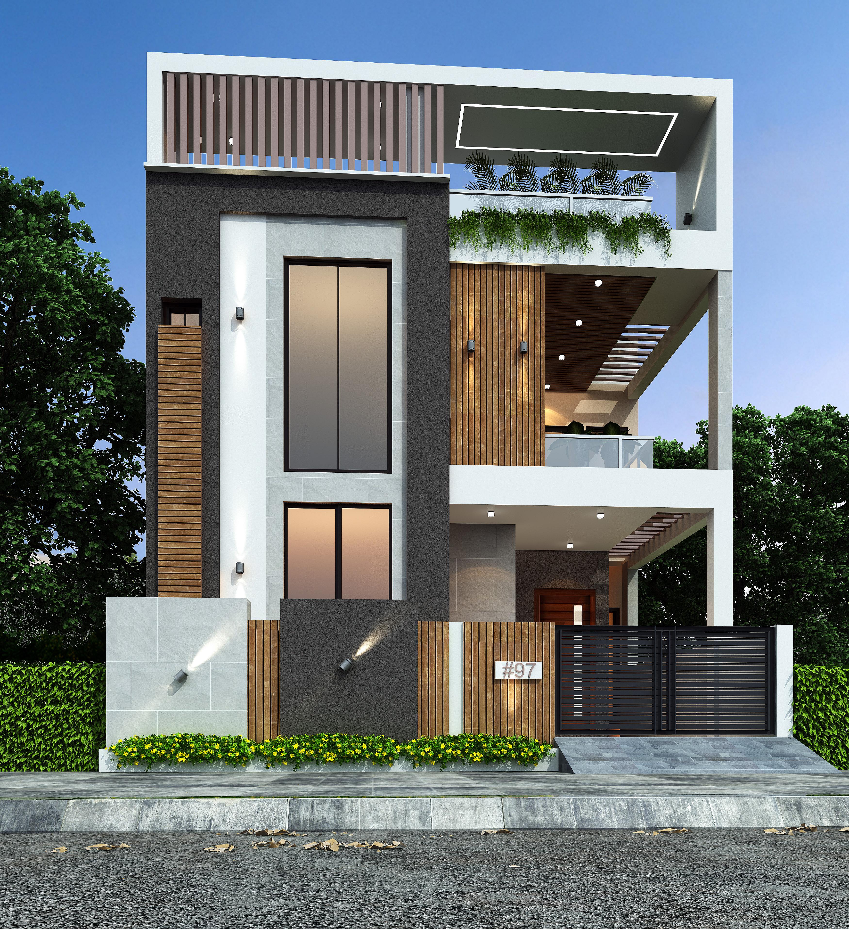 30X60 house plan- 1800 sqft Residential house design At Raipur [CT]