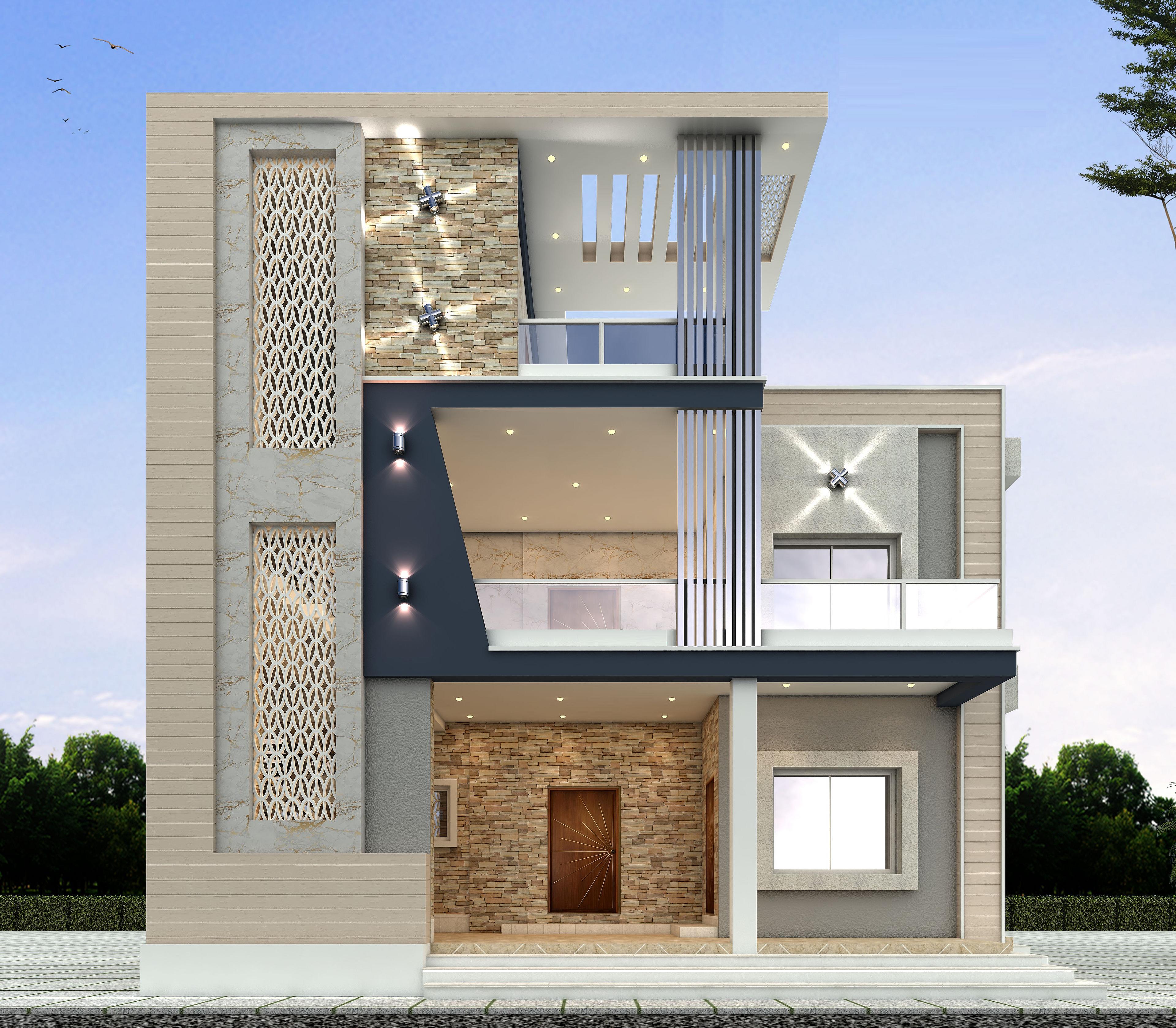 35X45 House Plan- 1575 sq ft Residential House Design at Mumbai — photo 1 — Project ID 6554