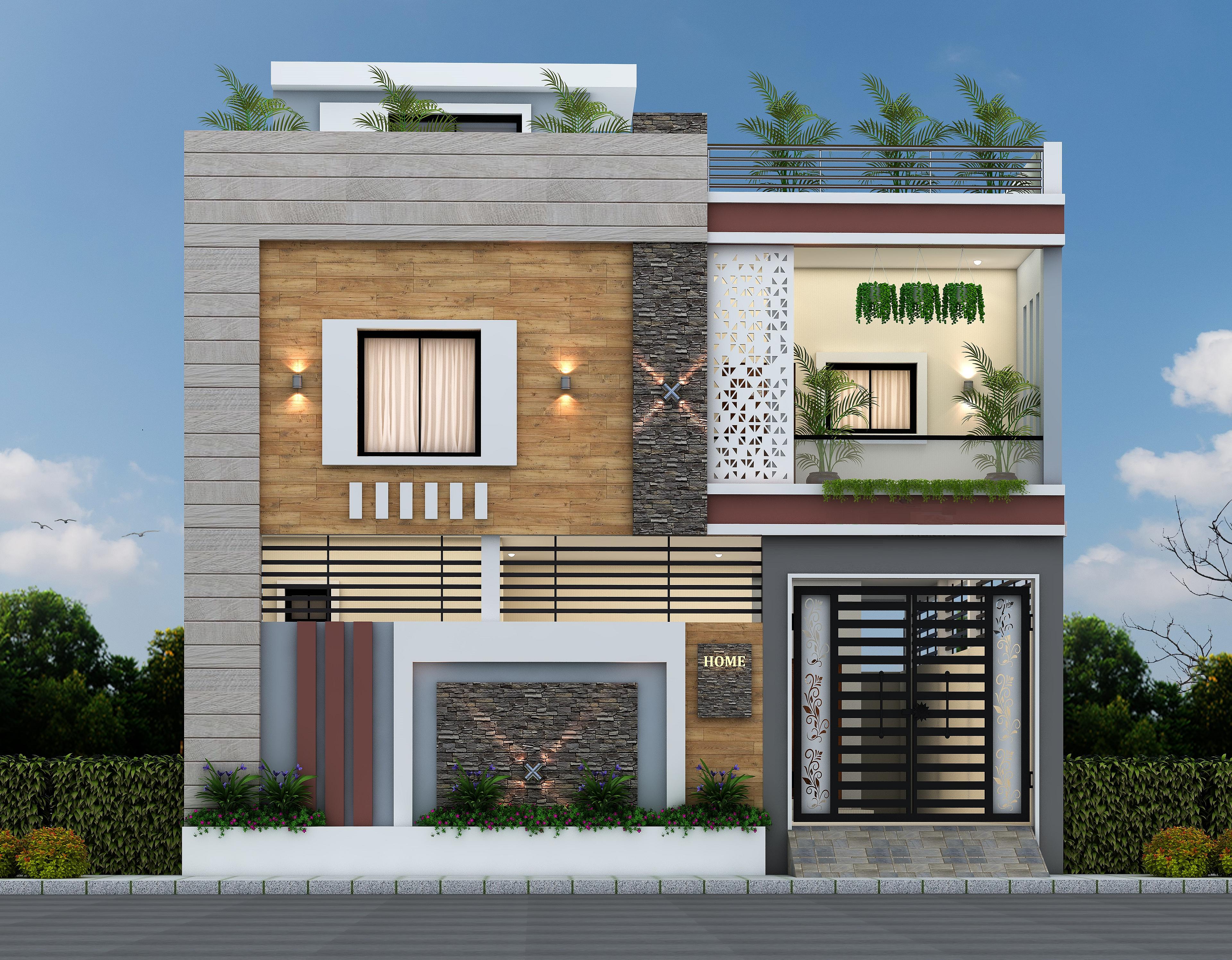 36X46 House Plan- 1656 sq ft Residential House Design at Patna [BR]