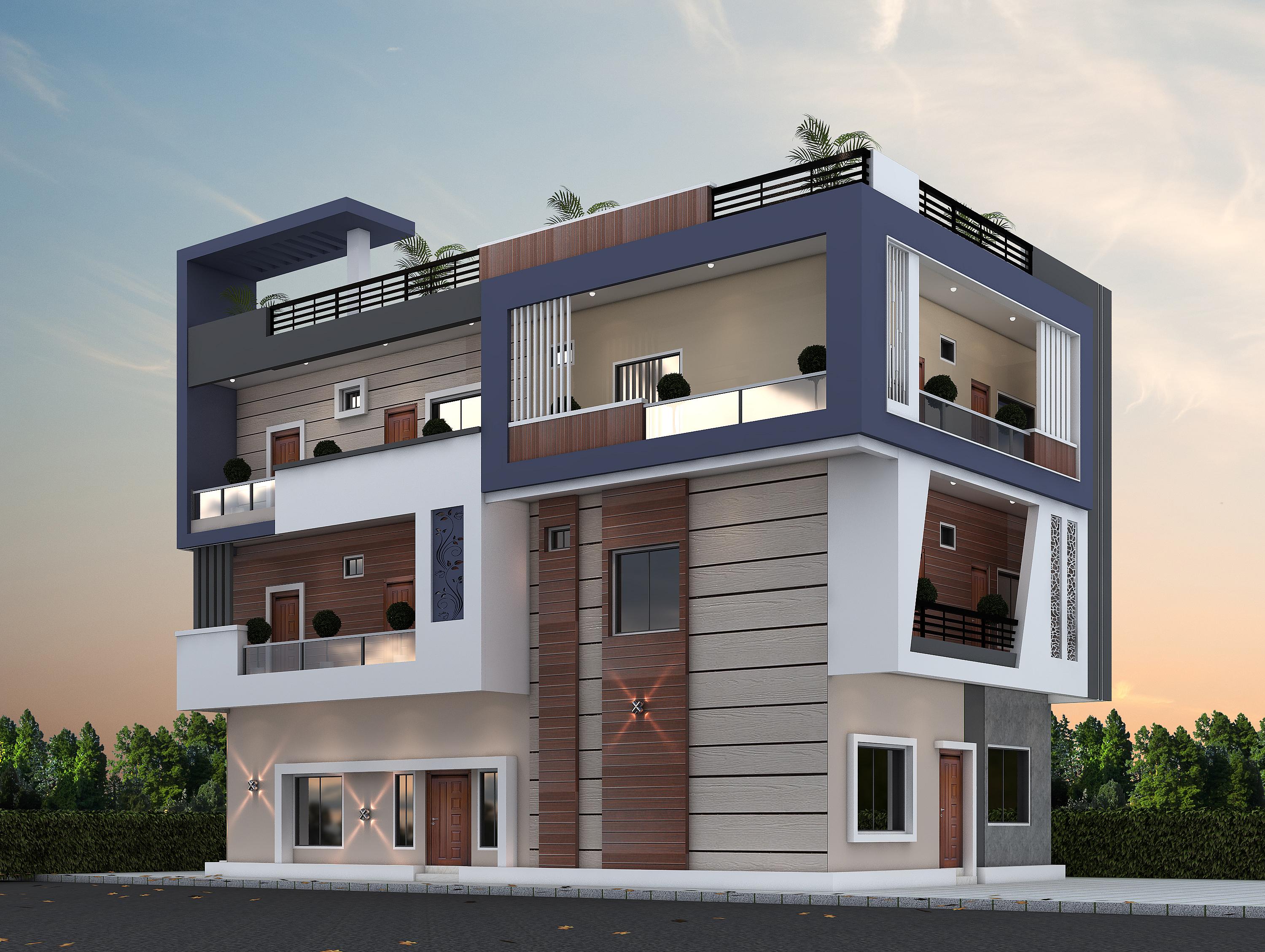27X55 House Plan- 1485 sq ft Residential House Design at SadarMadhubani [BR]