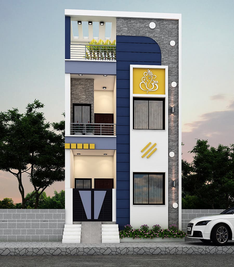 18X36 House Plan- 648 sq ft Residential House Design at kiul khagaur — photo 1 — Project ID 6631