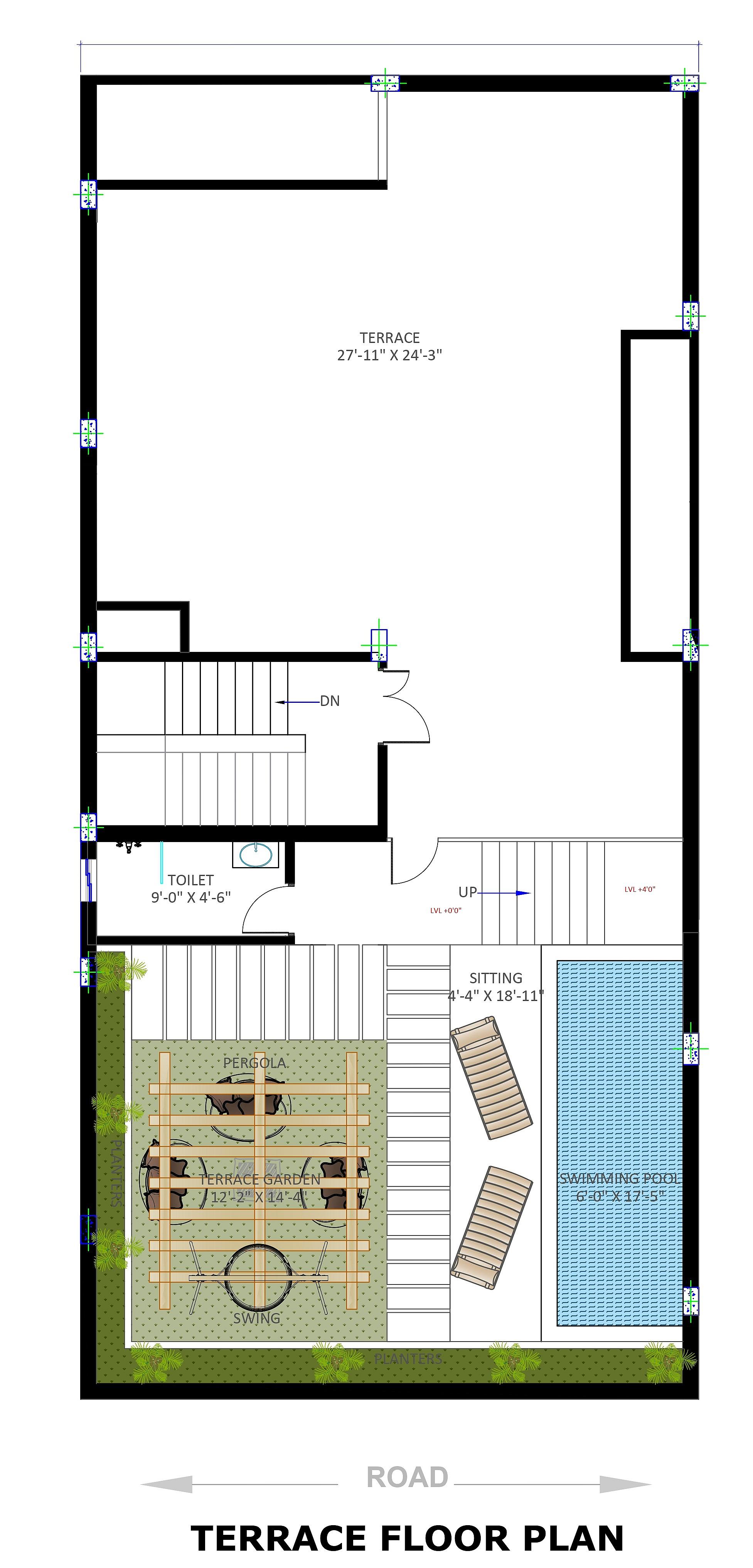 30X60 House Plan- 1800 sq ft Residential Cum Commercial House Design at Kota thumbnail 5 — Project ID 6662