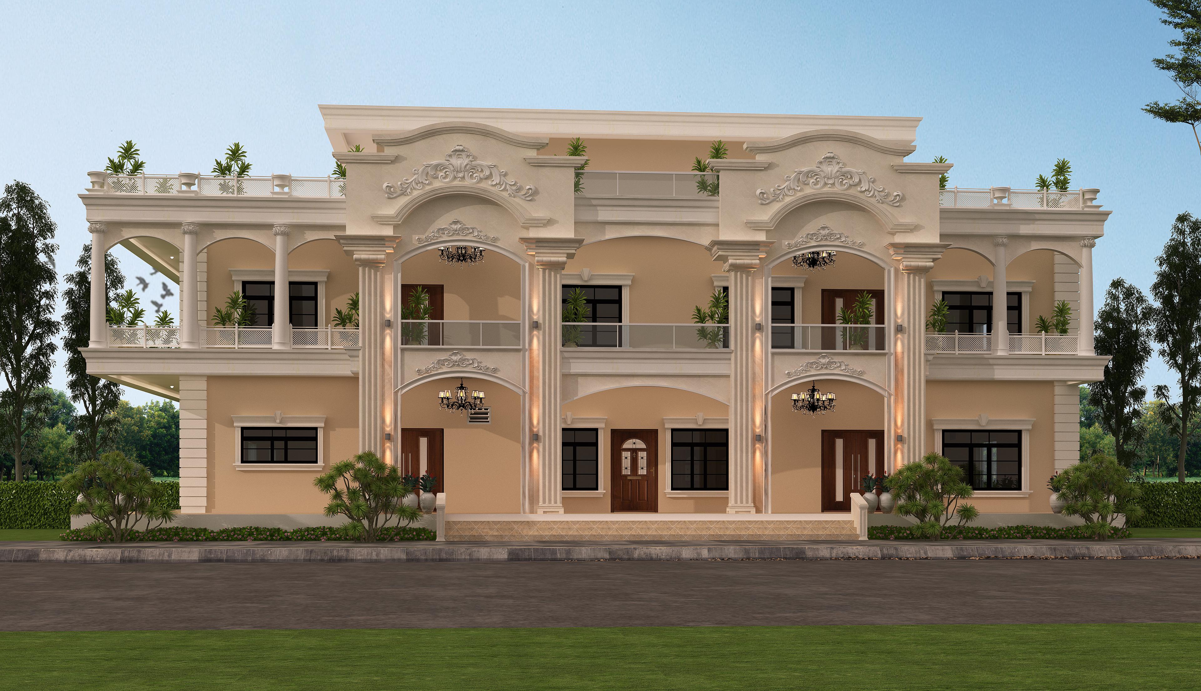 80X60 House Plan- 4800 sq ft Residential House Design at SHASTRIPURAM — photo 1 — Project ID 6695