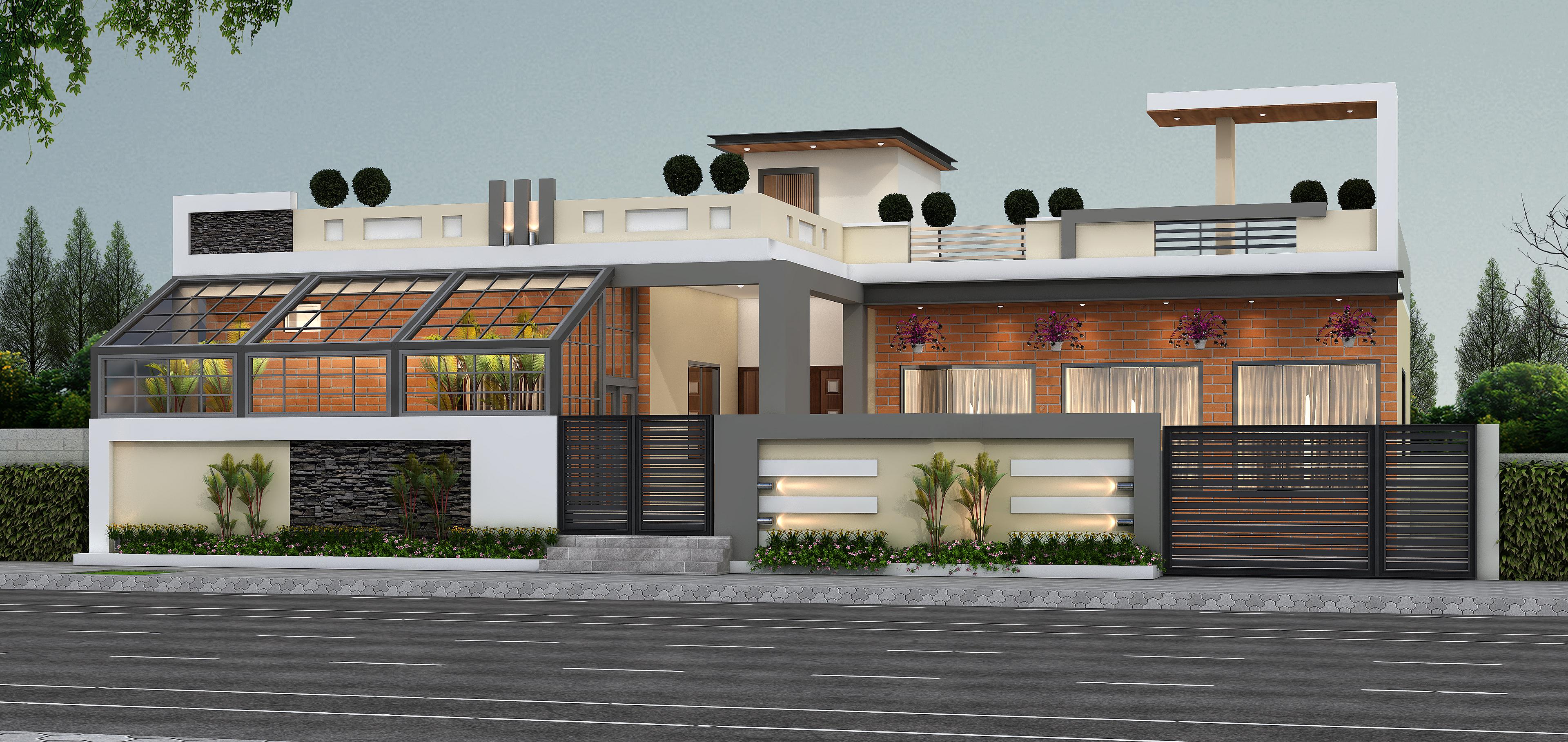 60X50 House Plan- 3000 sq ft Residential House Design at Bina [MP]
