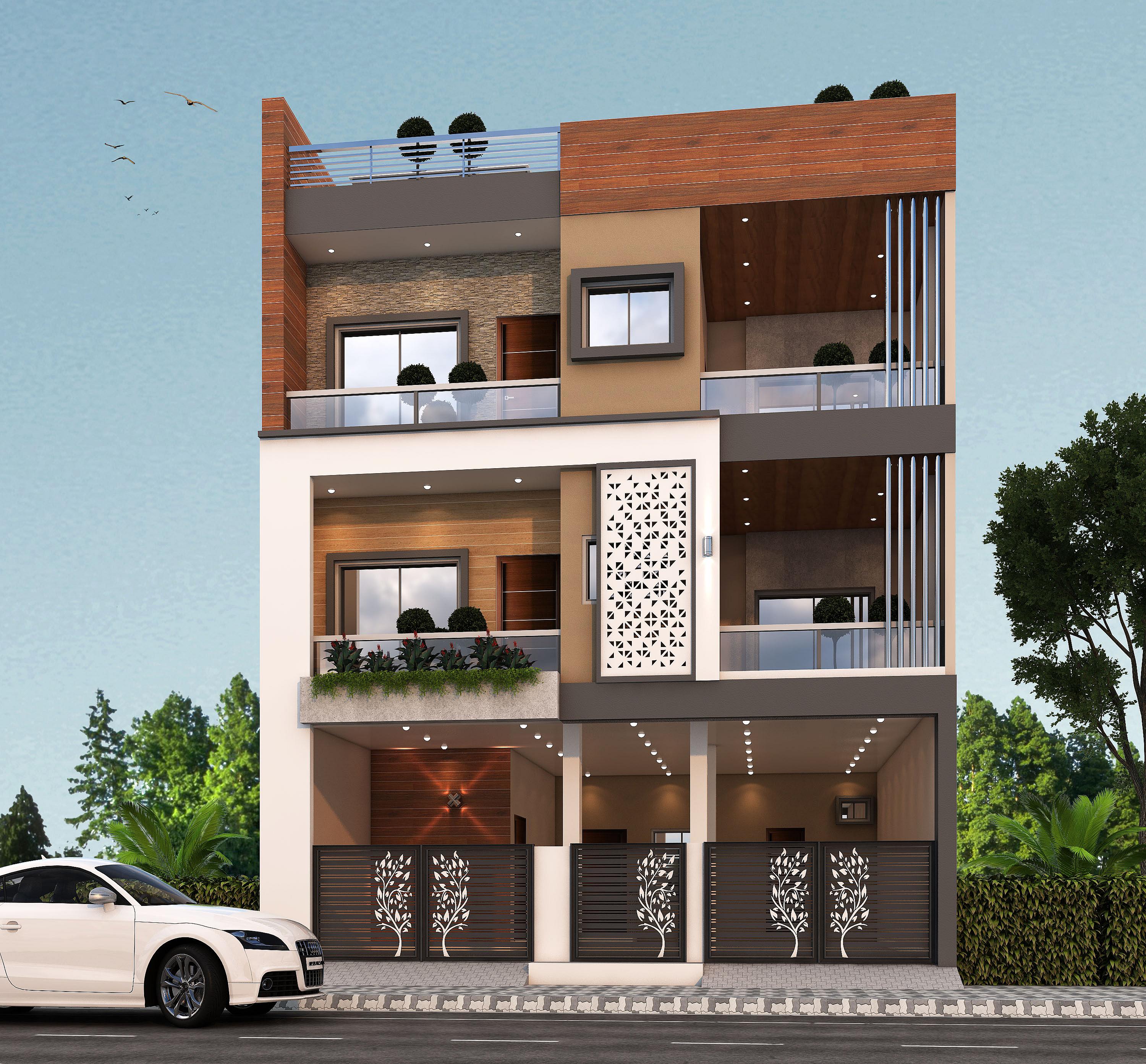 30X50 House Plan- 1500 sq ft Residential House Design at Nagpur [MH]