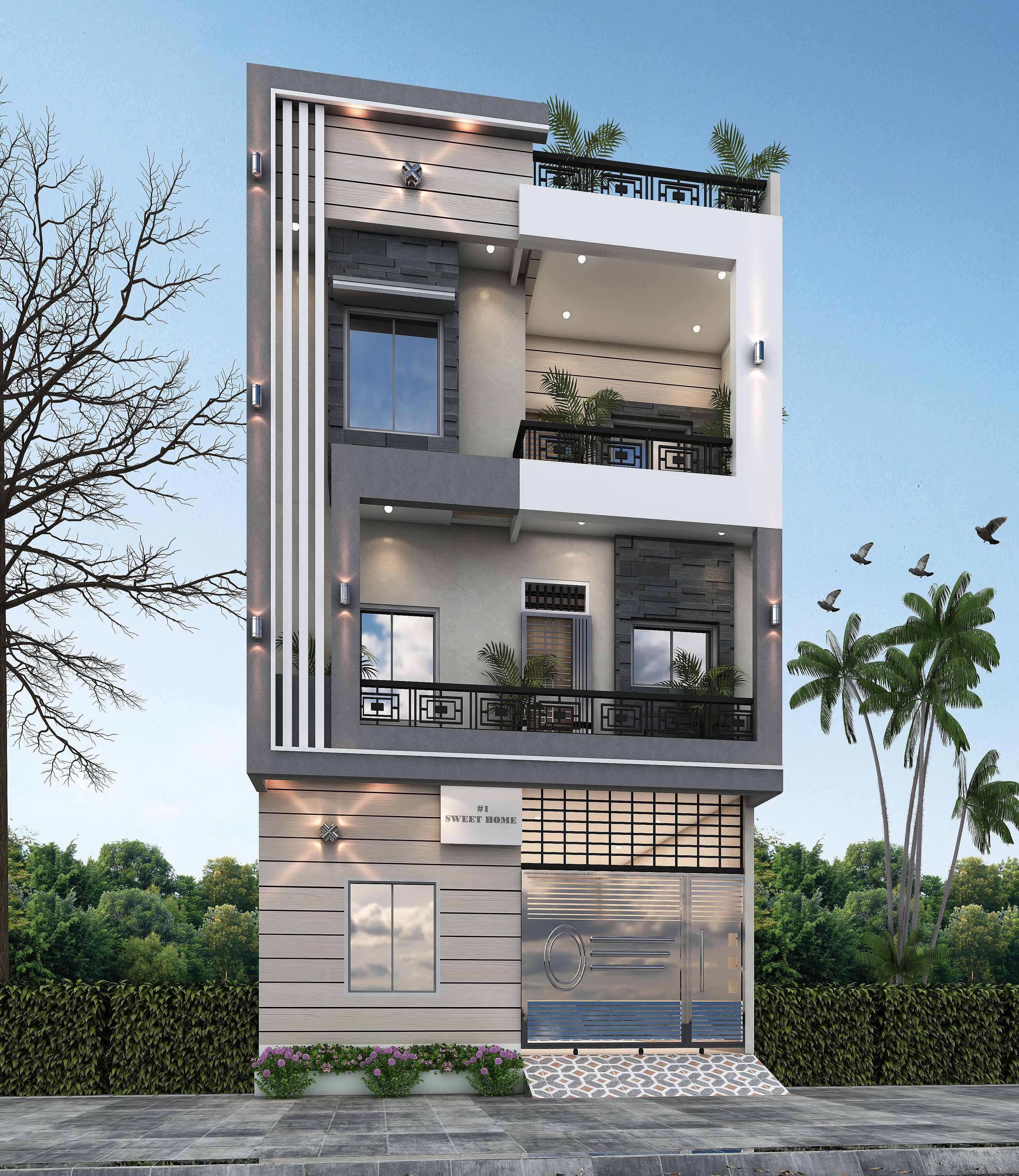 20X28 House Plan- 560 sq ft Residential House Design at Arrah thumbnail 1 — Project ID 6781