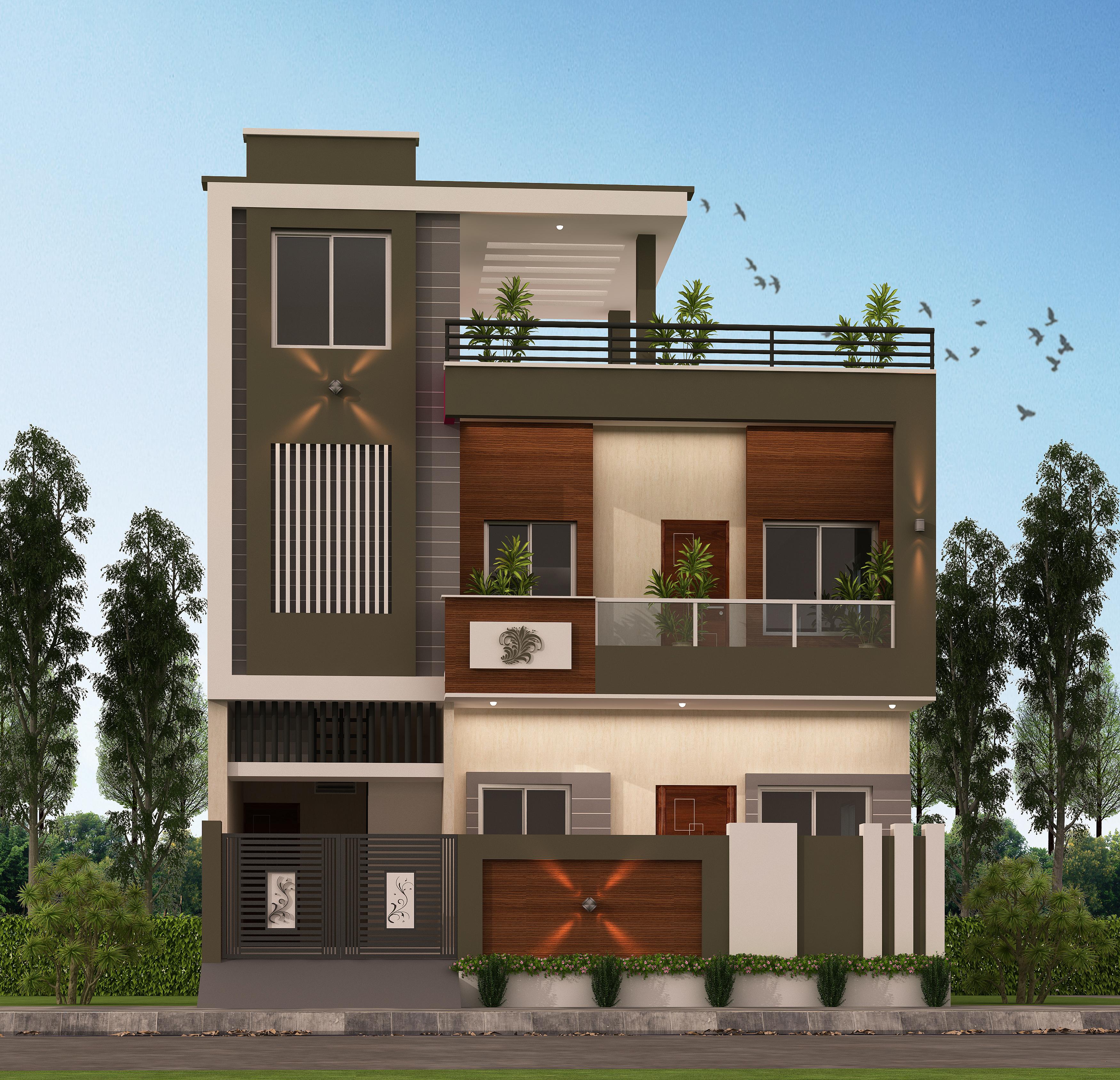 30X50 House Plan- 1500 sq ft Residential House Design at Rewari  [HR]
