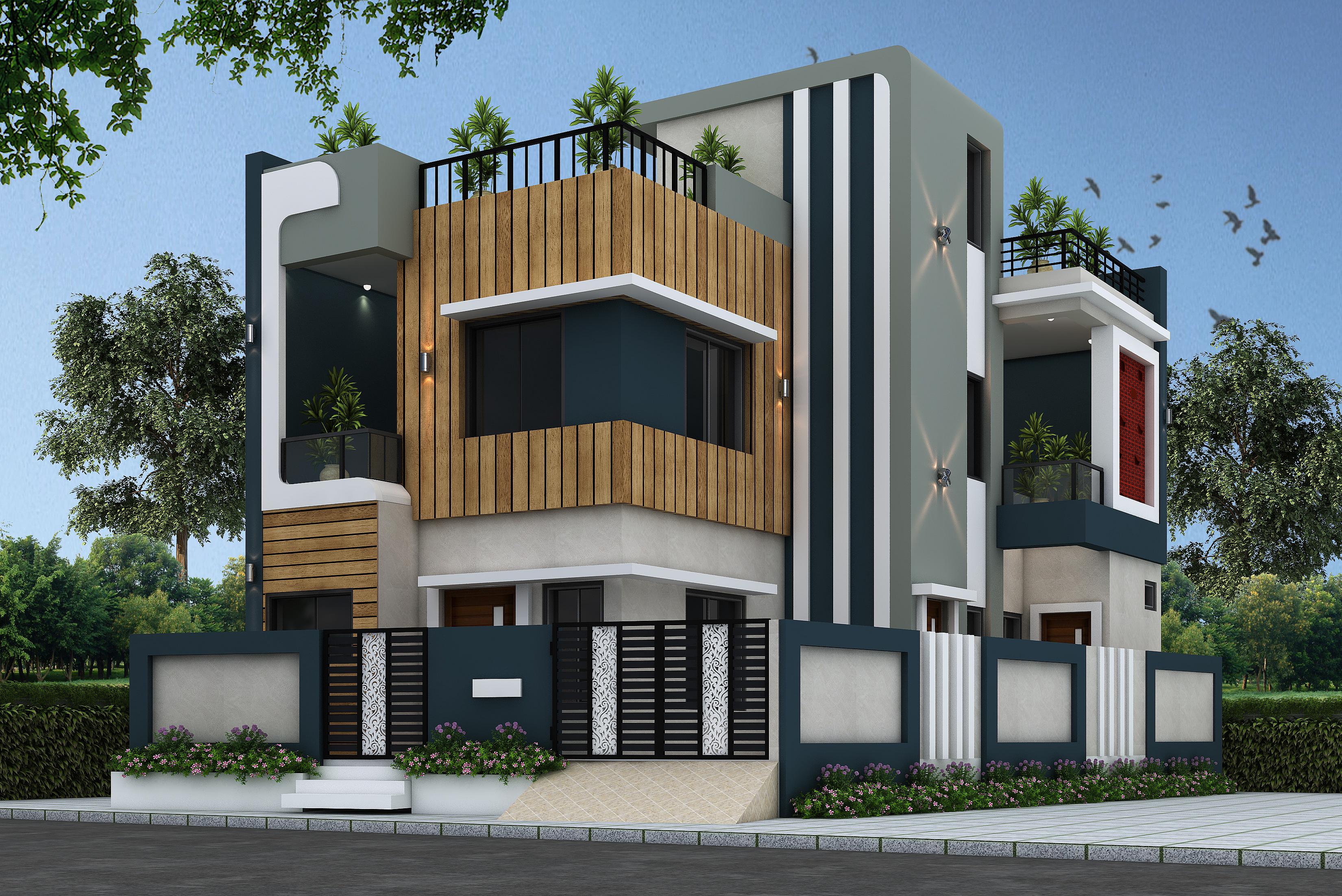 36X40 House Plan- 1440 sq ft Residential House Design at Amaravati [MH]