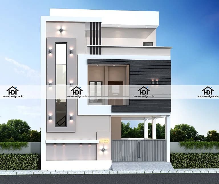 26X28 House plan- 728 sq ft Residential House Design at Chennai [TN]