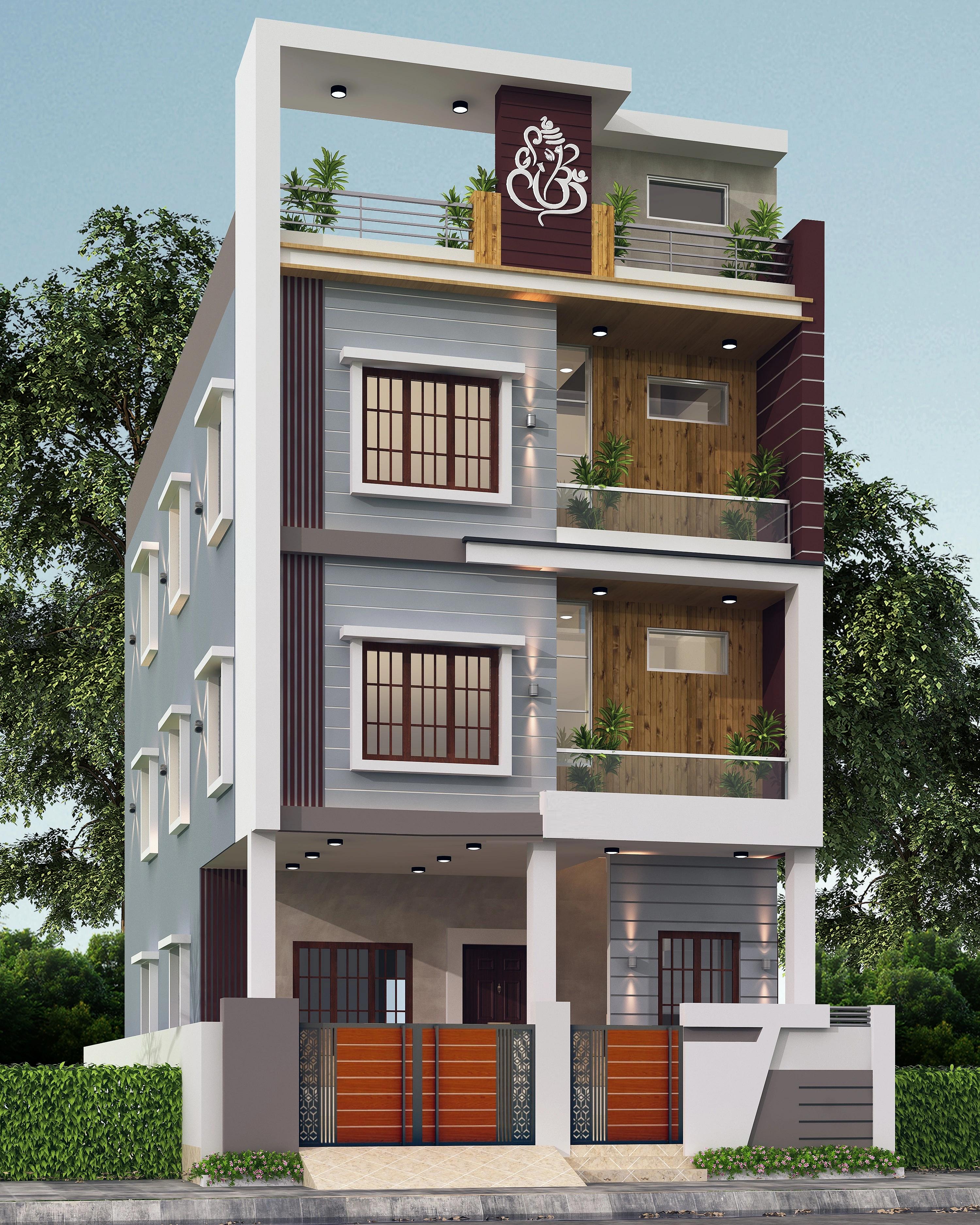 30X60 House Plan- 1800 sq ft Residential Cum Commercial House Design at Bhubaneswar [OR]