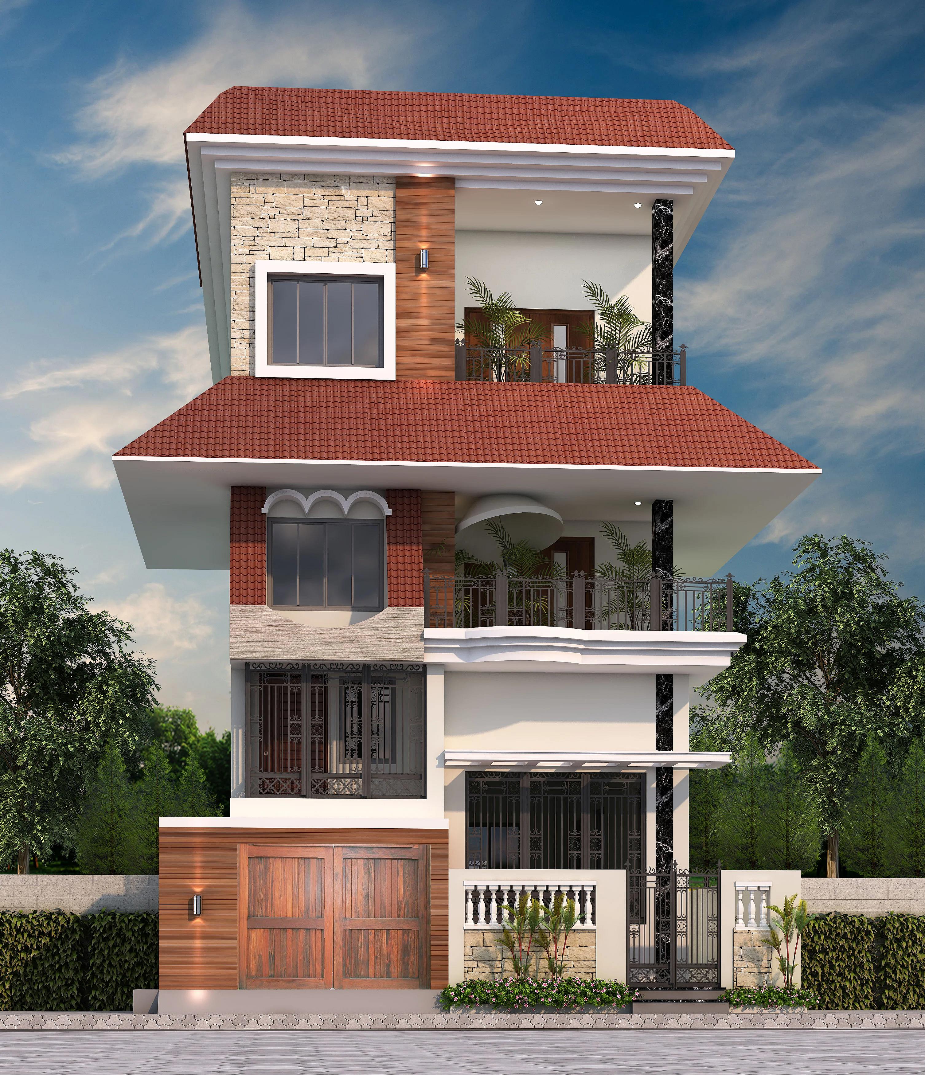 20X40 House Plan- 800 sq ft Residential House Design at Kolkata [WB]