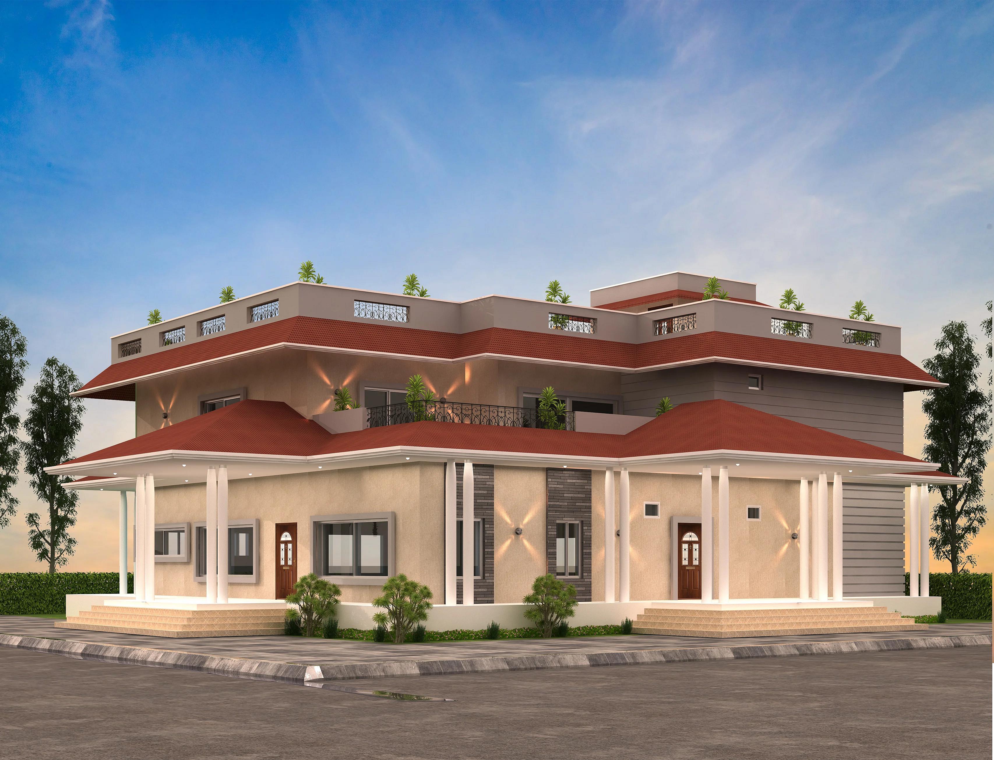 65X65 House Plan- 4225 sq ft Residential House design at Prayagraj [UP]
