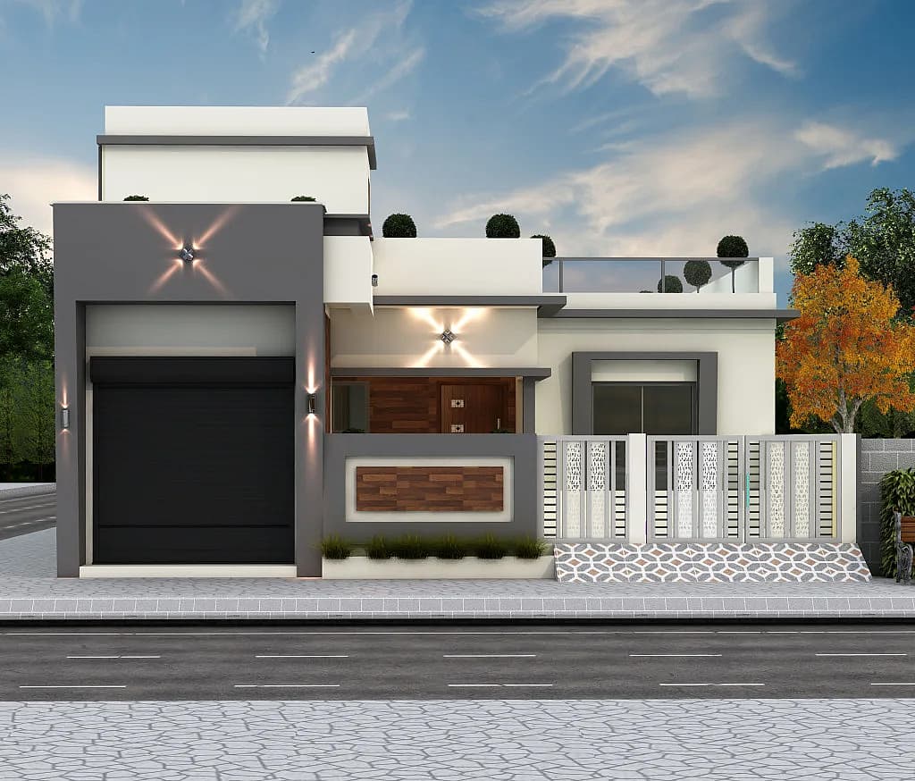 36X50 House Plan- 1800 sq ft Residential House Design at Sagar [MP]