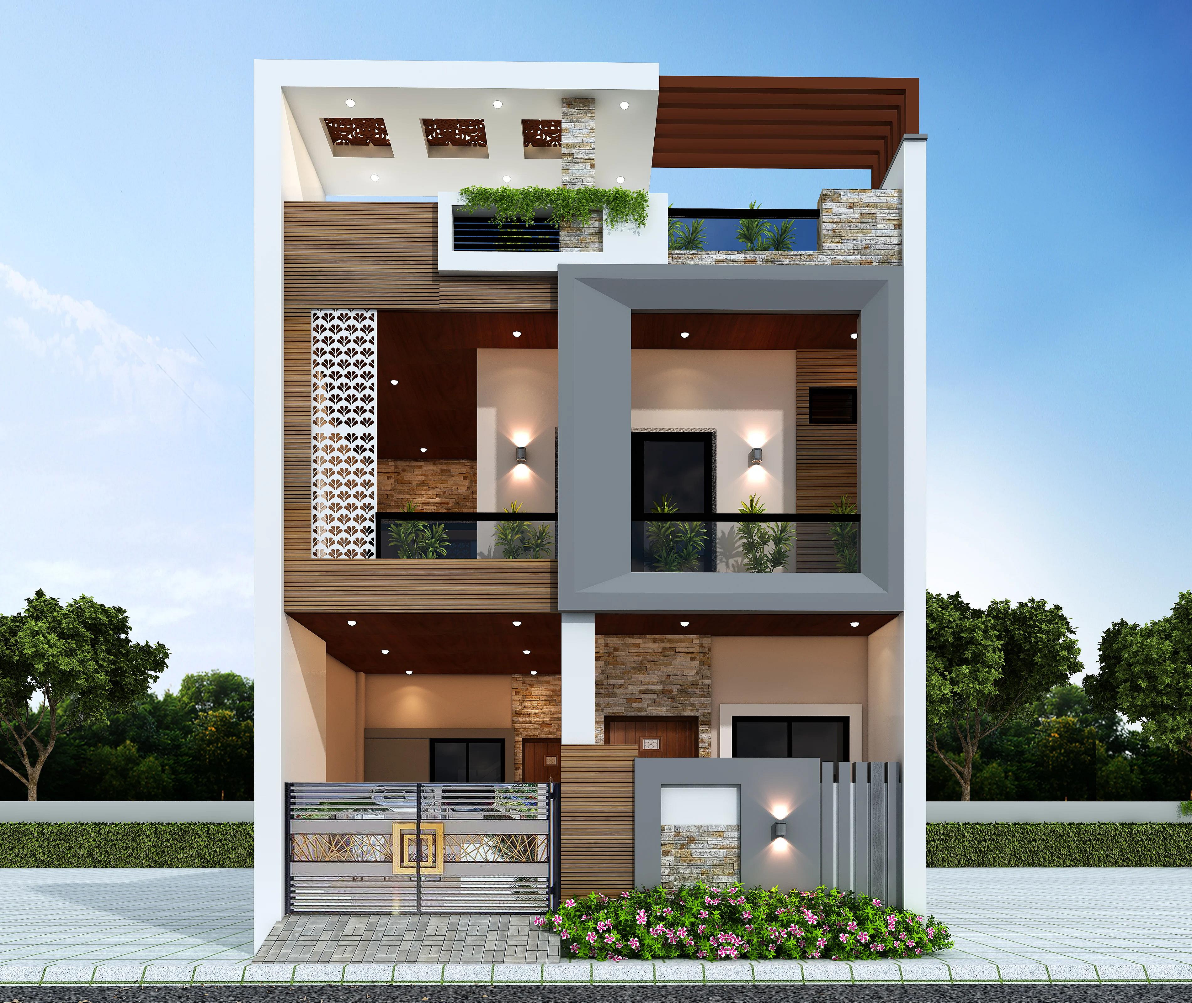 25X50 House Plan- 1250 sq ft Residential House Design at Bhopal [MP]