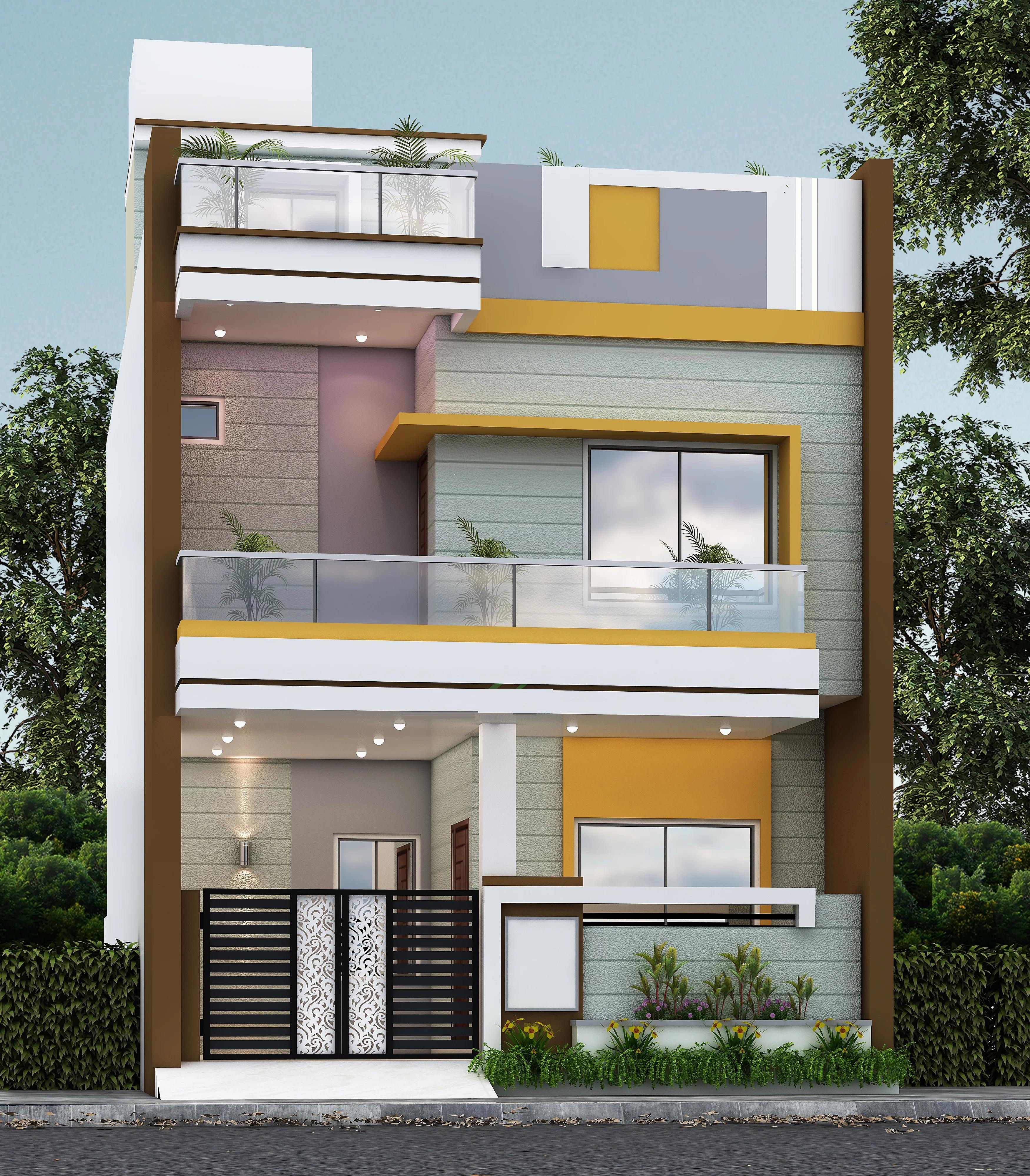 22X45 House Plan- 990 sq ft Residential House Design at Ratlam [MP]