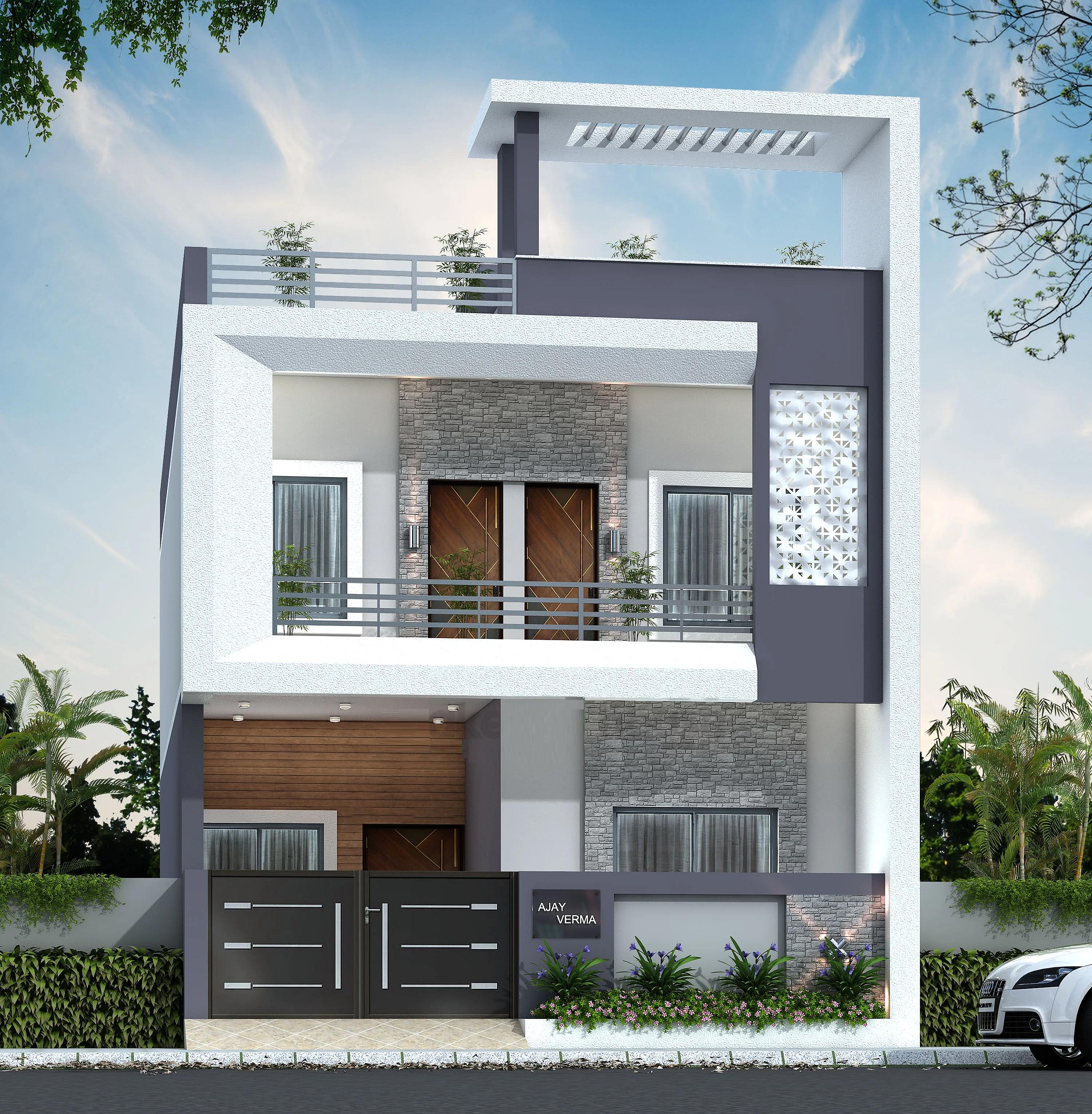 25X50 House Plan- 1250 sq ft Residential House Design at Raigarh [CH]