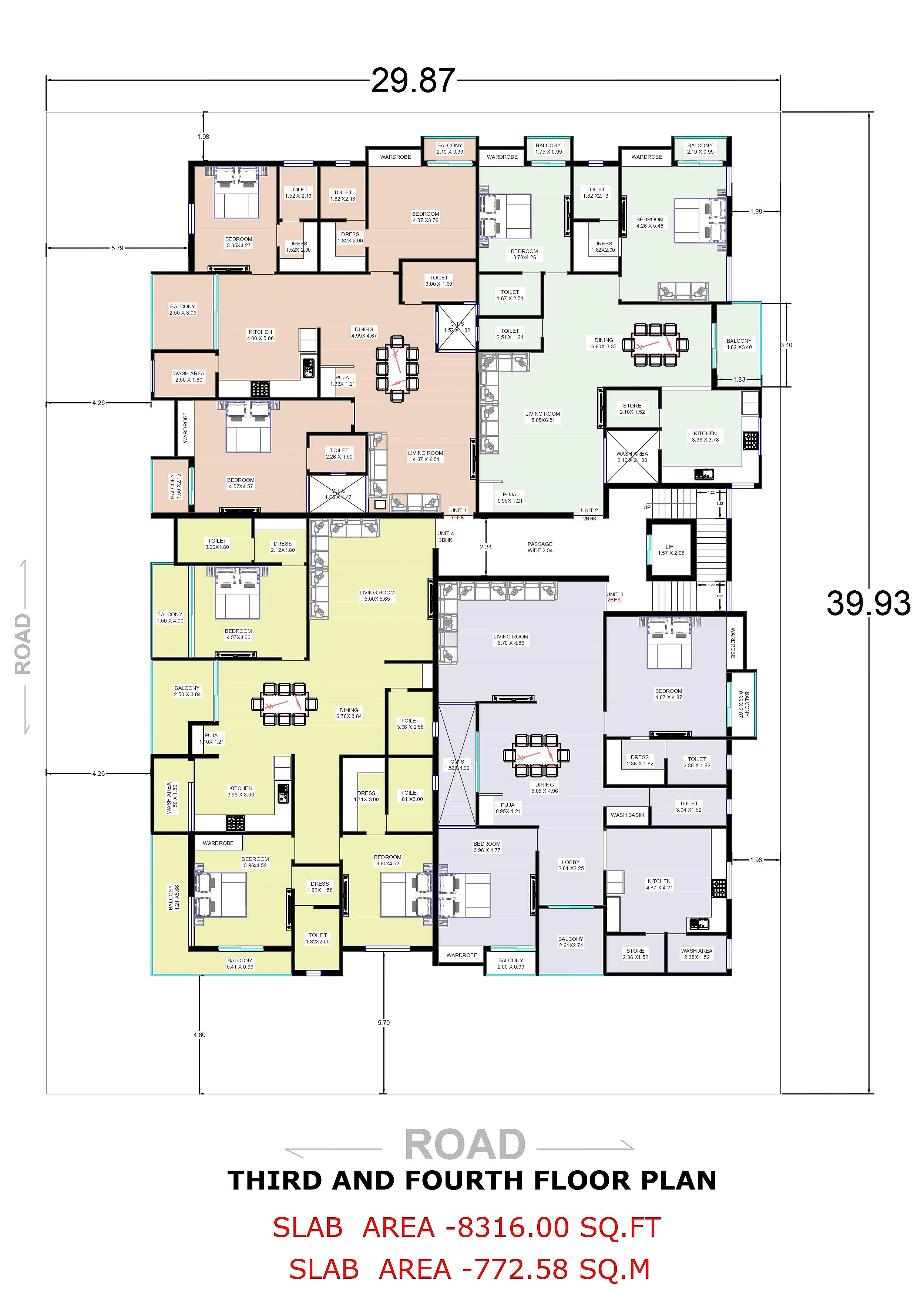 75X100 Multi storey Apartment Plan- 7500 sq ft Commercial House Design at Juba {South Sudan} thumbnail 2 — Project ID 7350