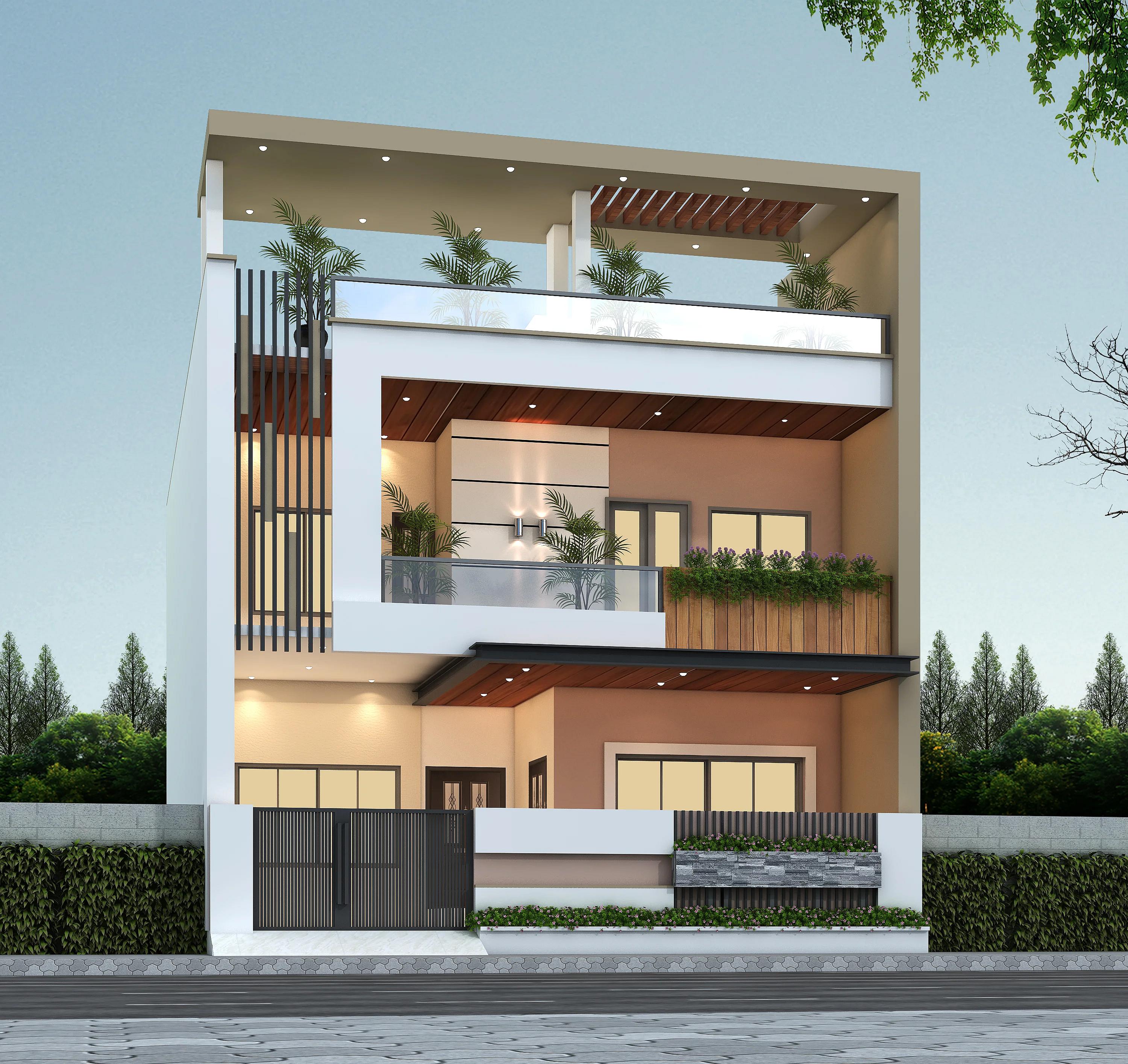 30X50 House plan- 1500 sqft Residential house design At Dewas [MP]