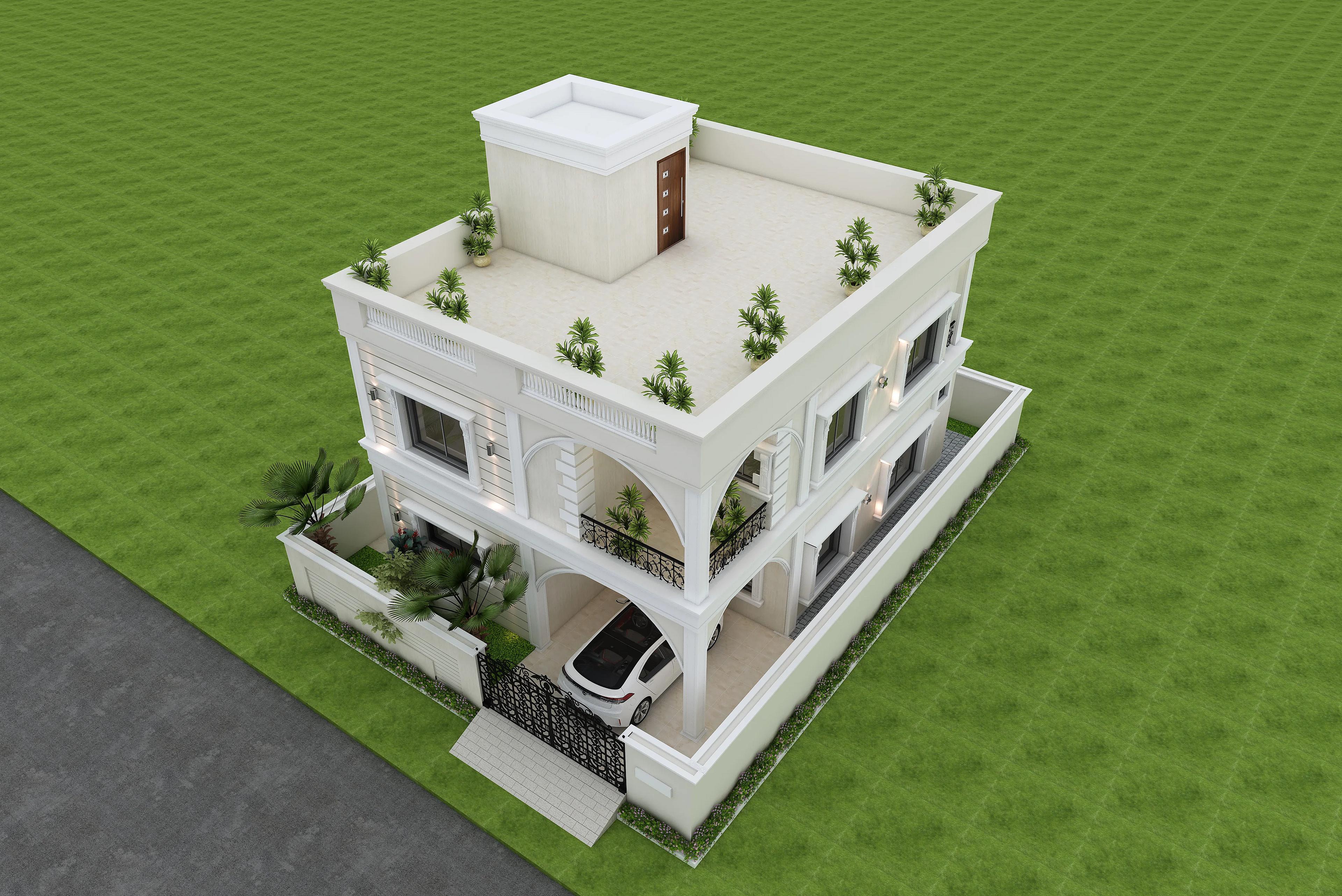 36X50 House plan- 1800 sqft Residential house design At Durgapur [WB]