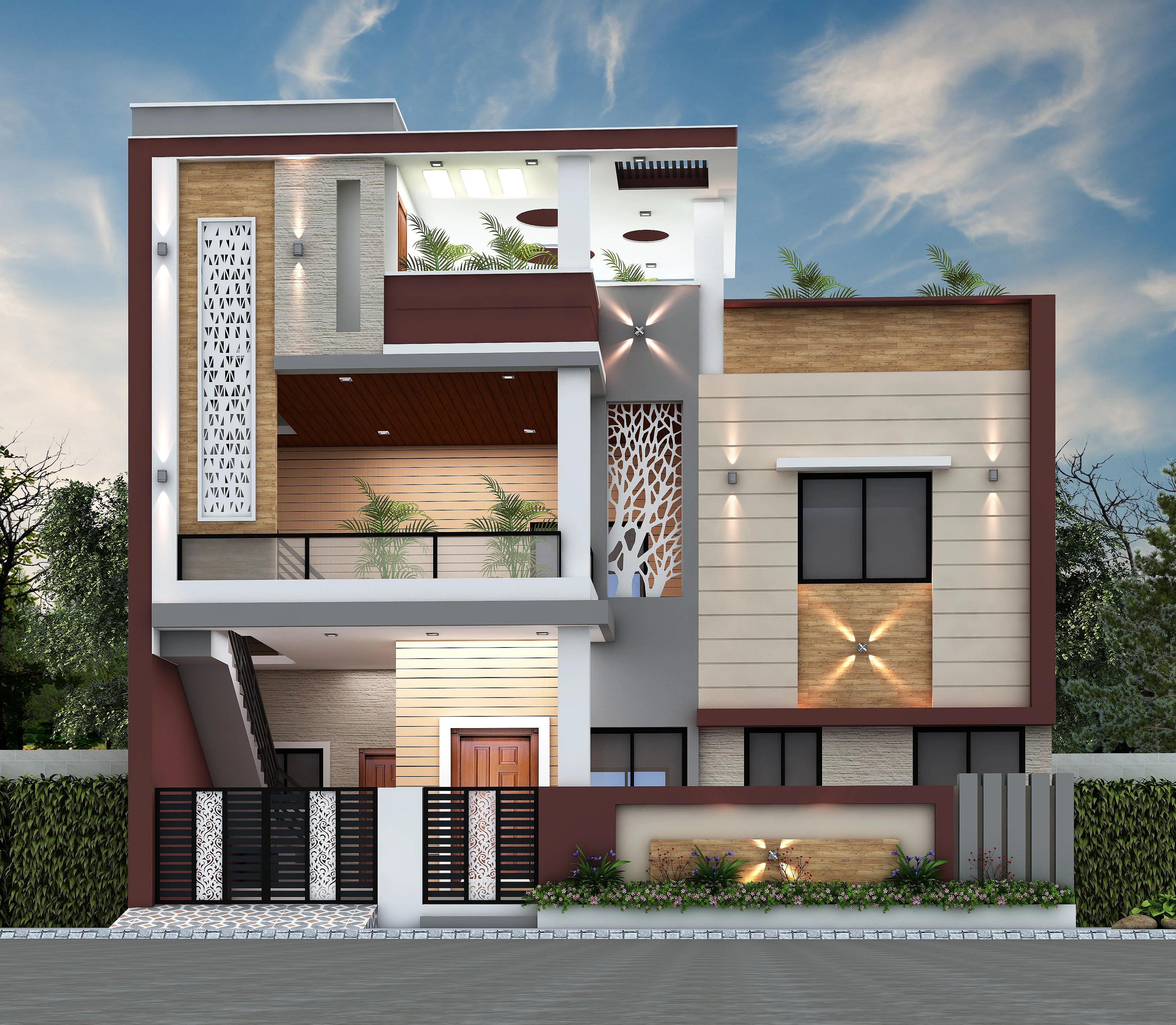 40X40 House Plan- 1600 sq ft Residential House Design at Raipur [CH]