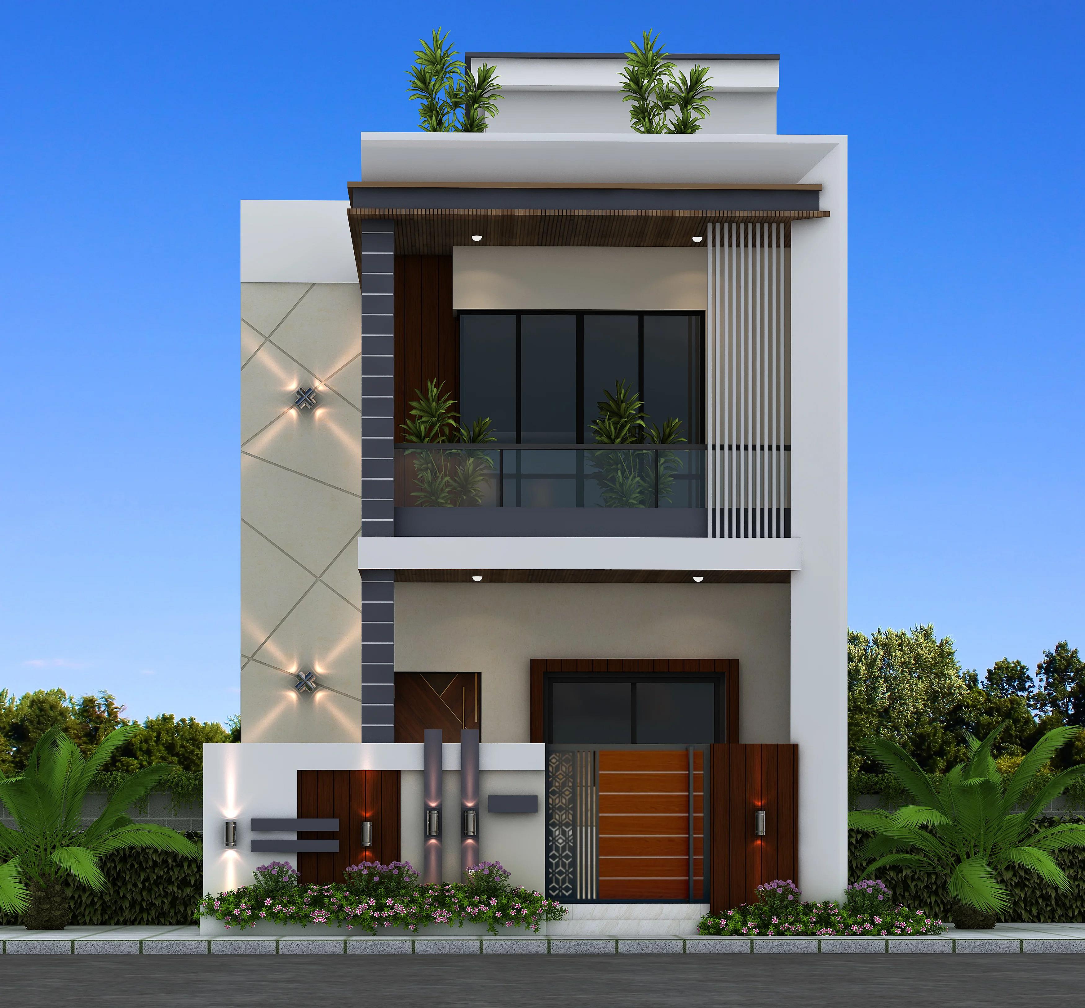 20X50 House plan- 1000 sqft Residential house design At Indore [MP]