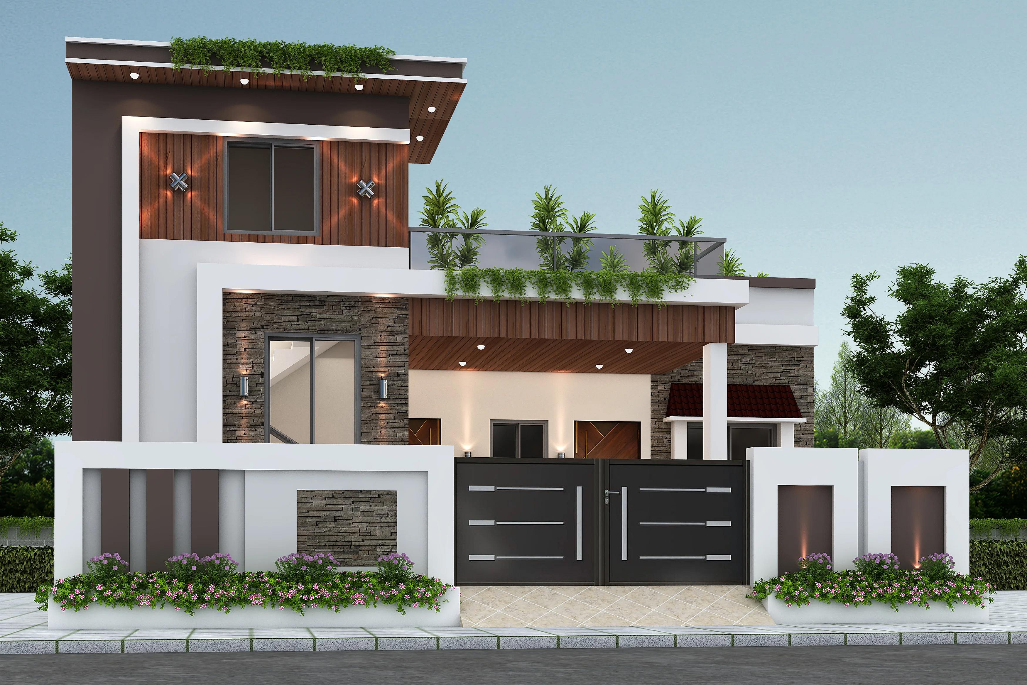 36X50 House plan- 1800 sqft Residential house design At Bhopal thumbnail 2 — Project ID 7438