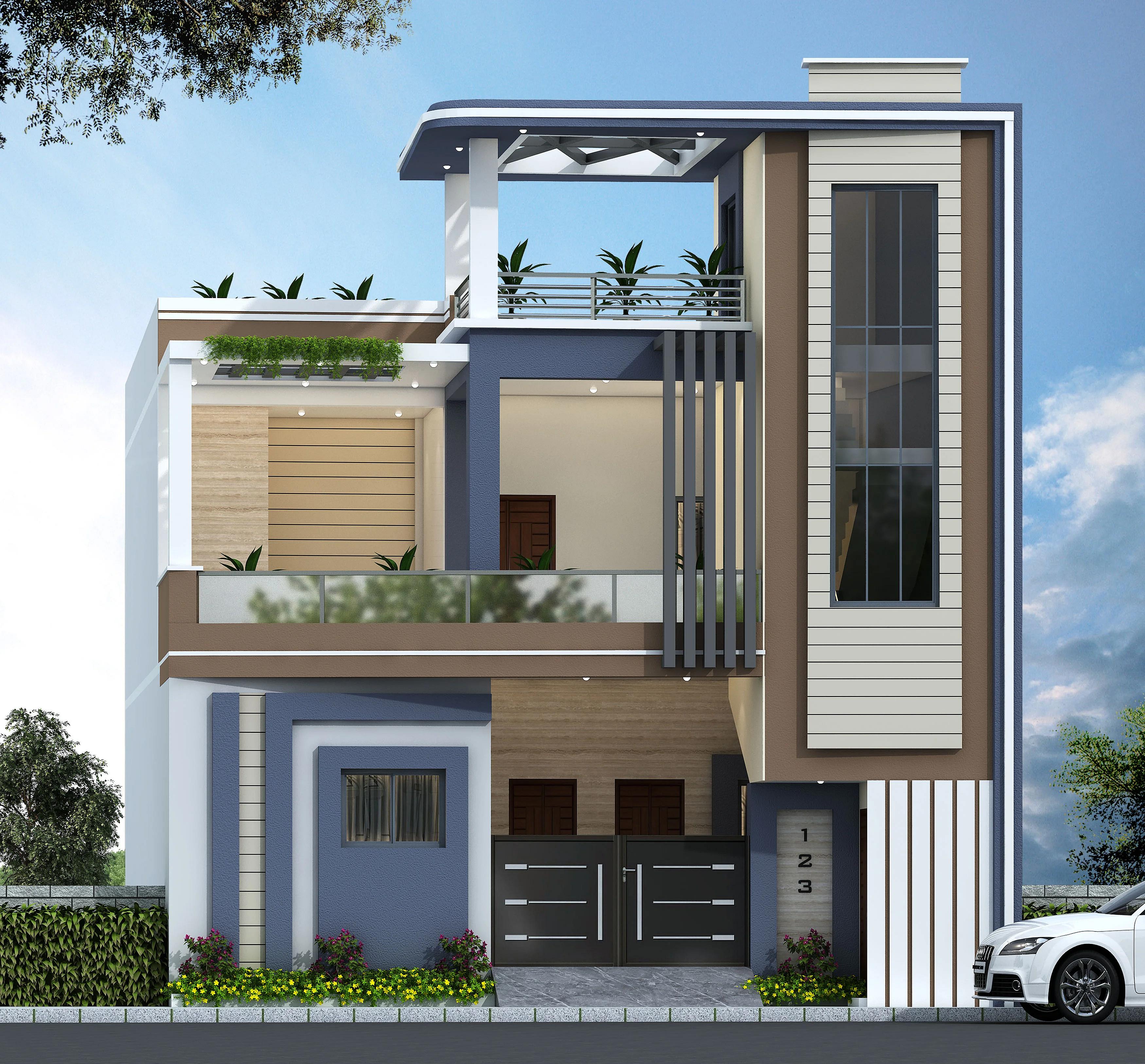 24X50 House plan- 1200 sqft Residential house design At Bhagalpur [BR]