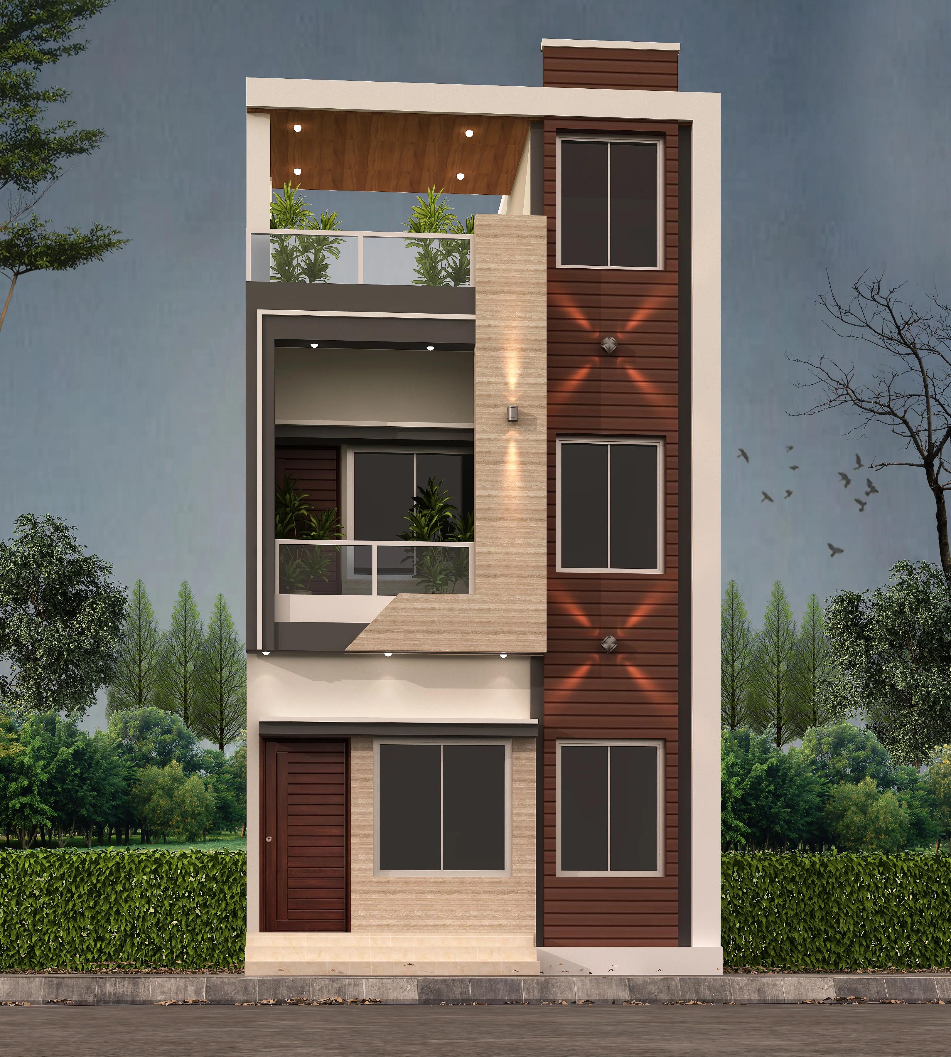 17X26 House plan- 442 sqft Residential house design At Tiruvannamalai [TN]