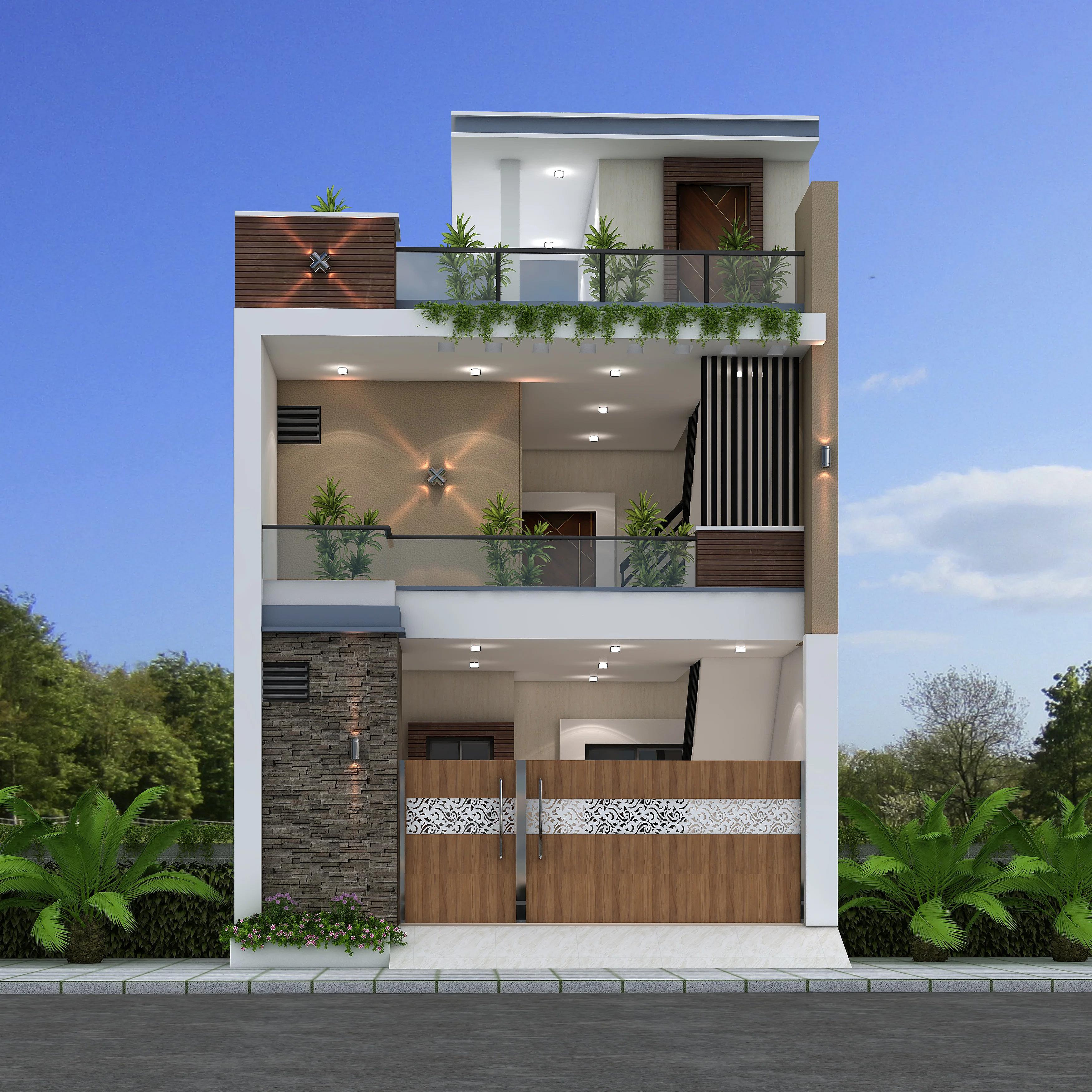 23X50 House plan- 1150 sqft Residential house design At Ludhiana [PB]