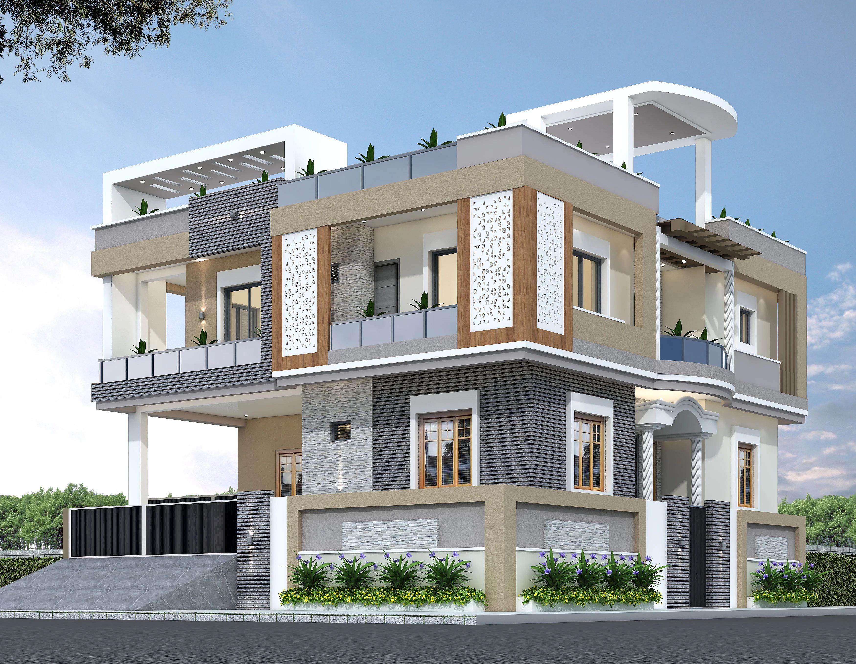 40X50 House plan- 2000 sqft Residential house design At Motihari [BR]