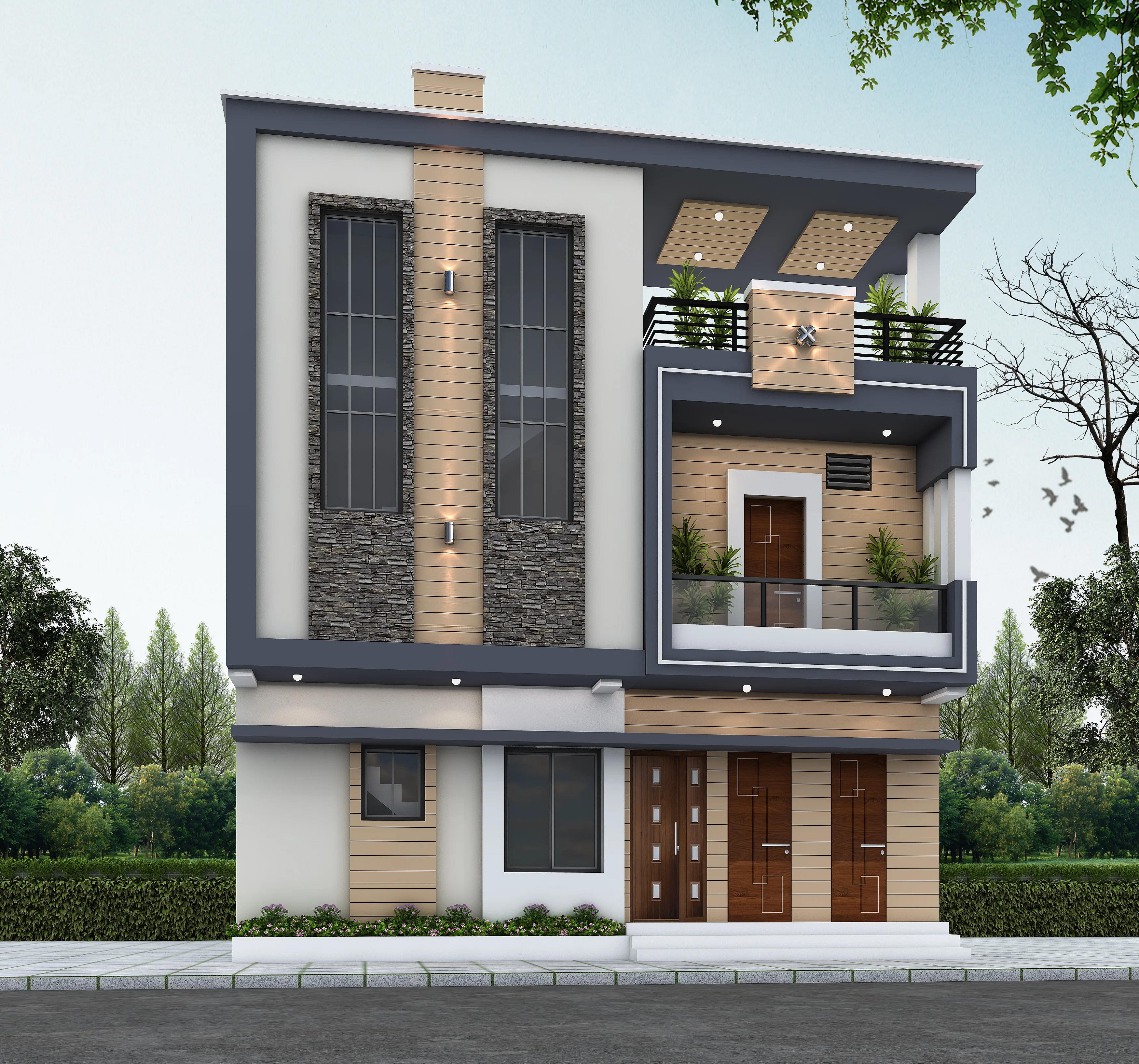 30X20 House plan- 600 sqft Residential house design At Sanand [GJ]