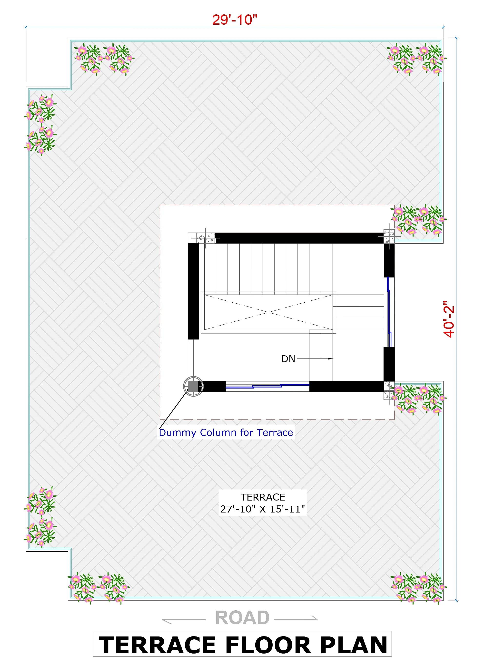 52X58 House plan- 3016 sqft Residential house design At Kolhapur thumbnail 2 — Project ID 7531